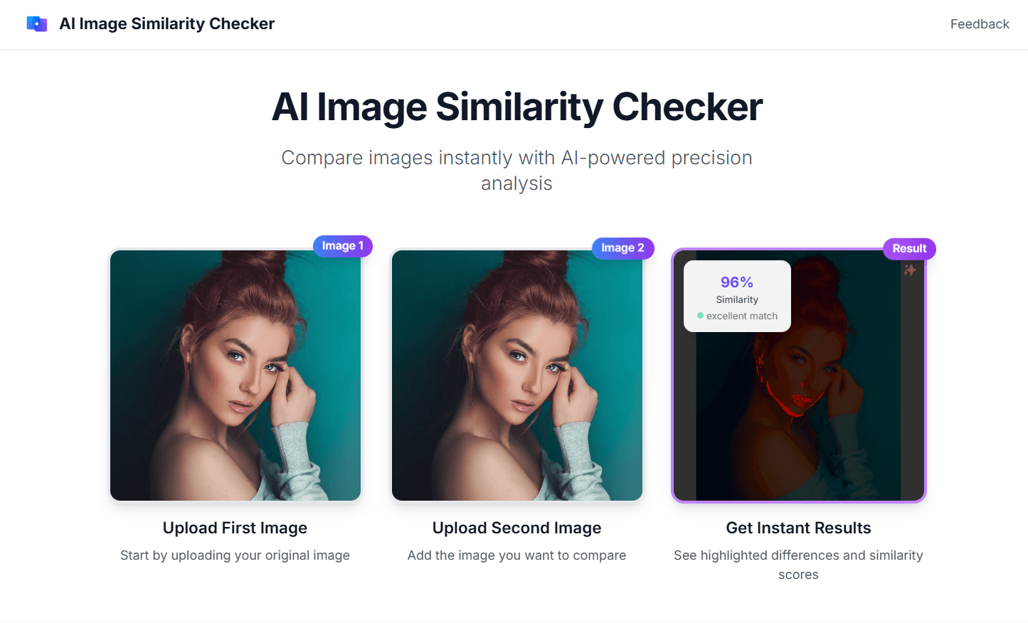 AI Image Similarity Checker screenshot 1