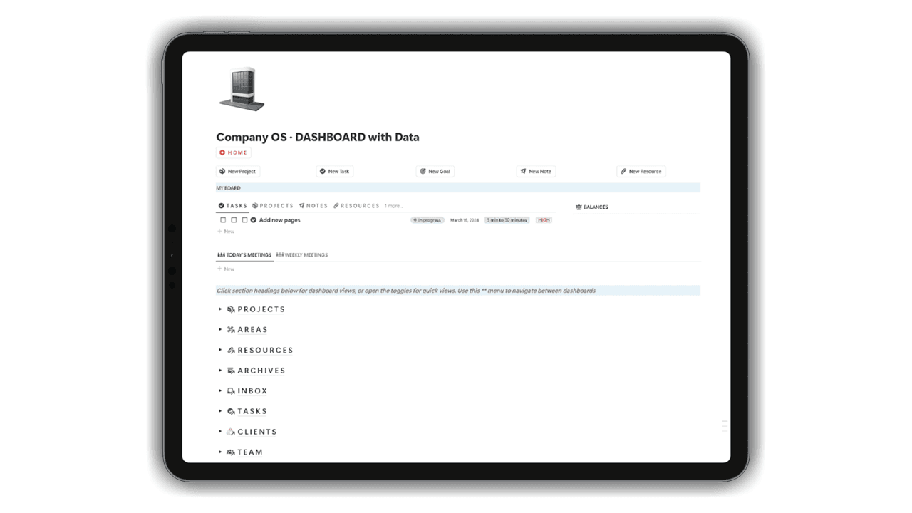COMPANY OS screenshot 1