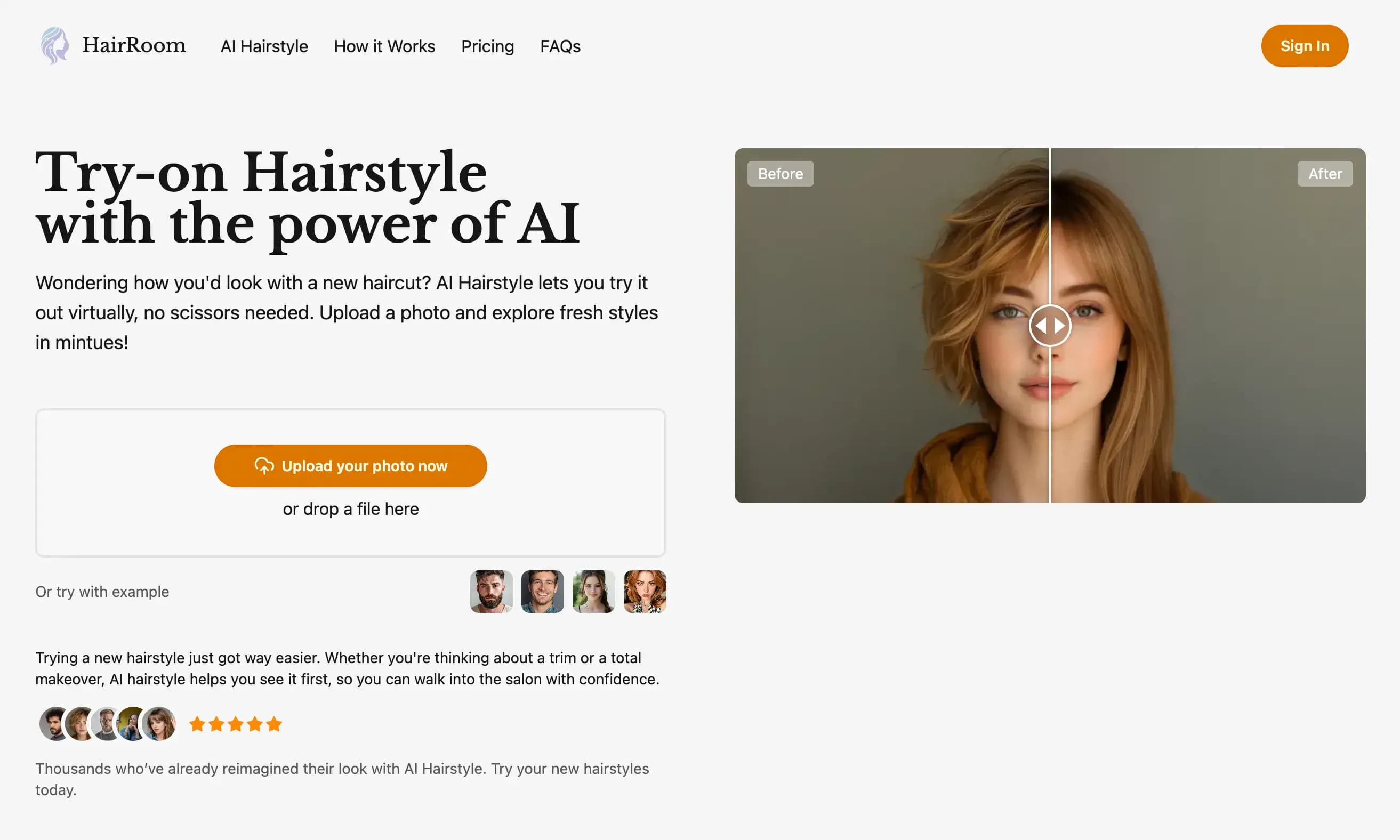 HairRoom screenshot 1