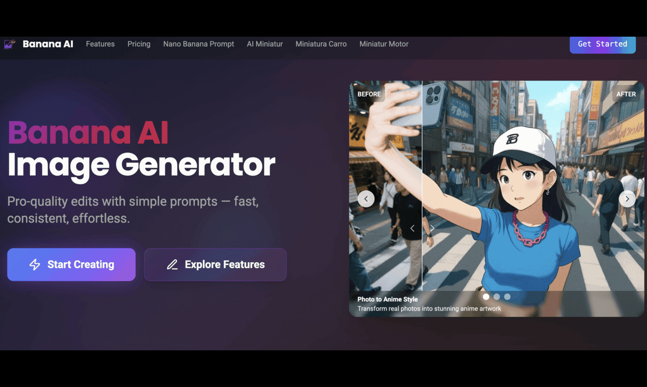 Banana AI screenshot 1