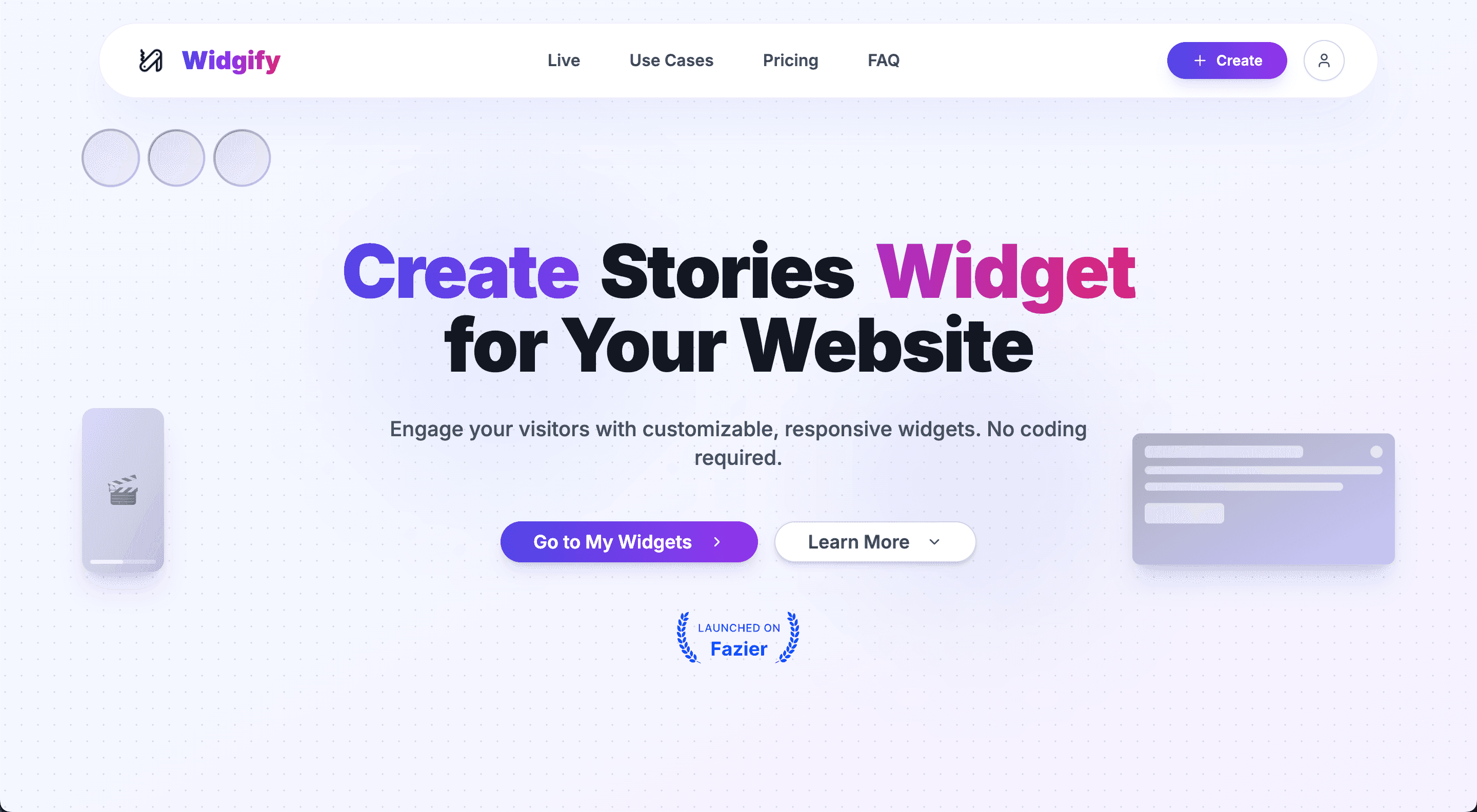 Widgify screenshot 1