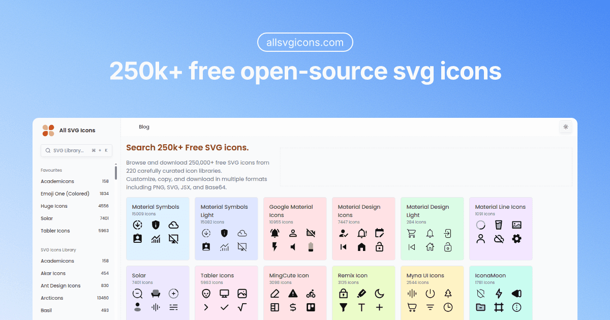 All SVG Icons screenshot 1