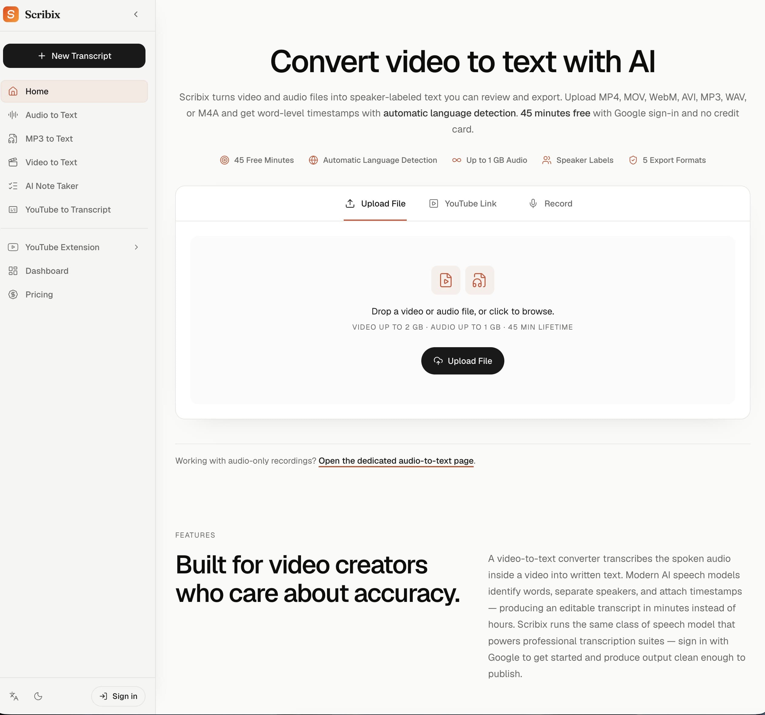 Scribix screenshot 1