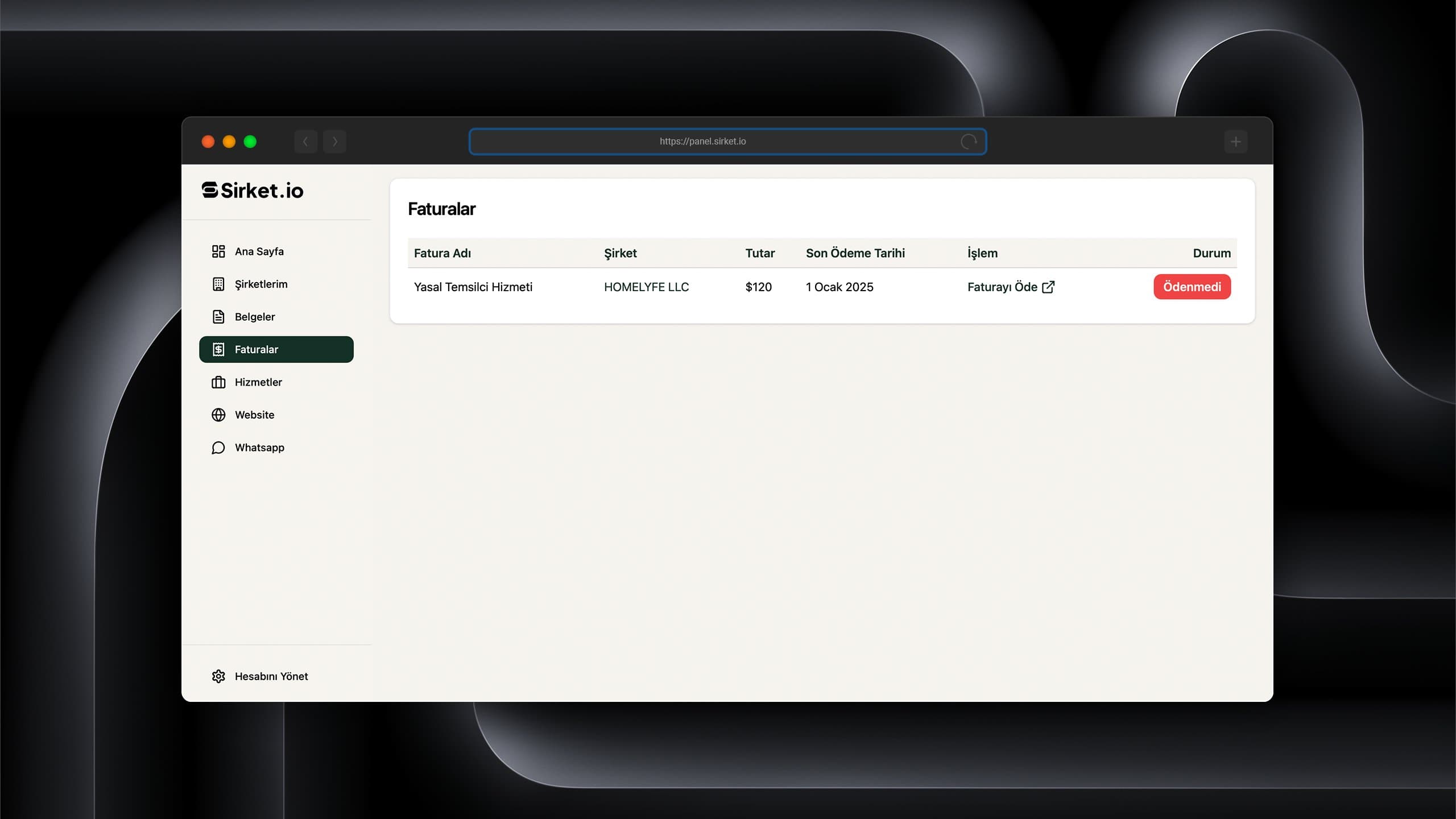 Sirket.io screenshot 1