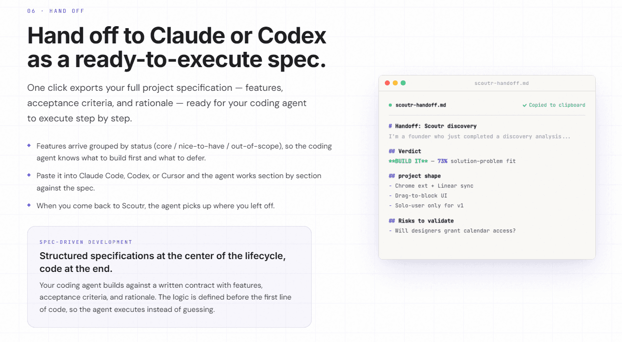 Scoutr screenshot 1