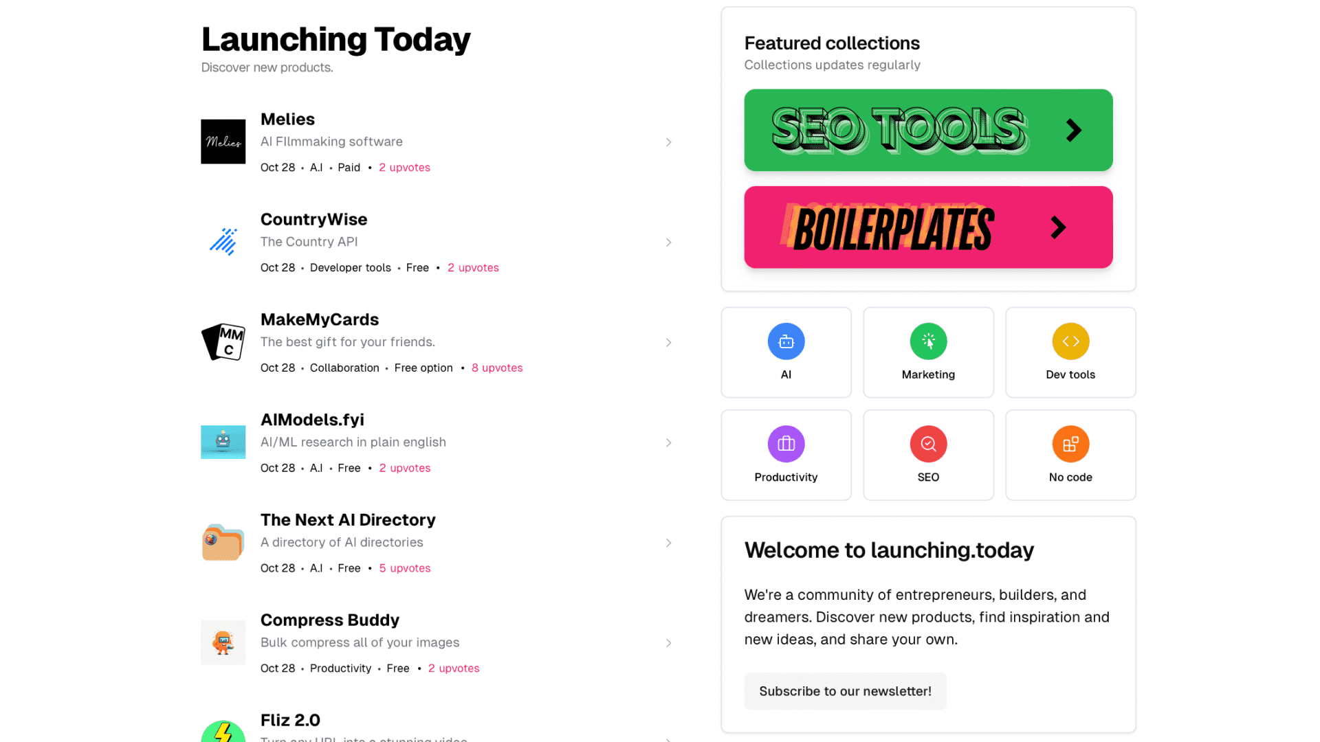 Launching Today screenshot 1