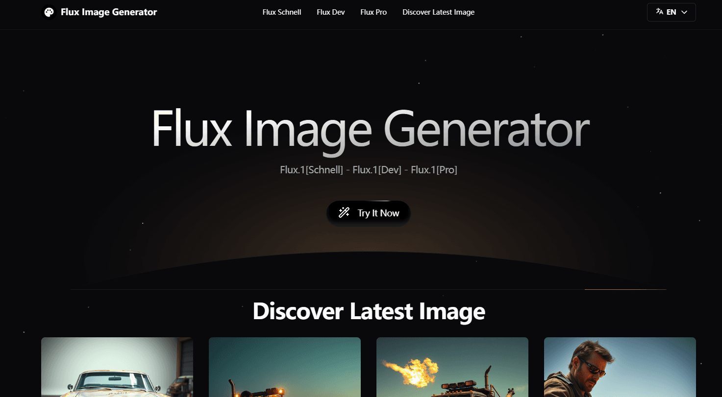 Flux Image Generator screenshot 1