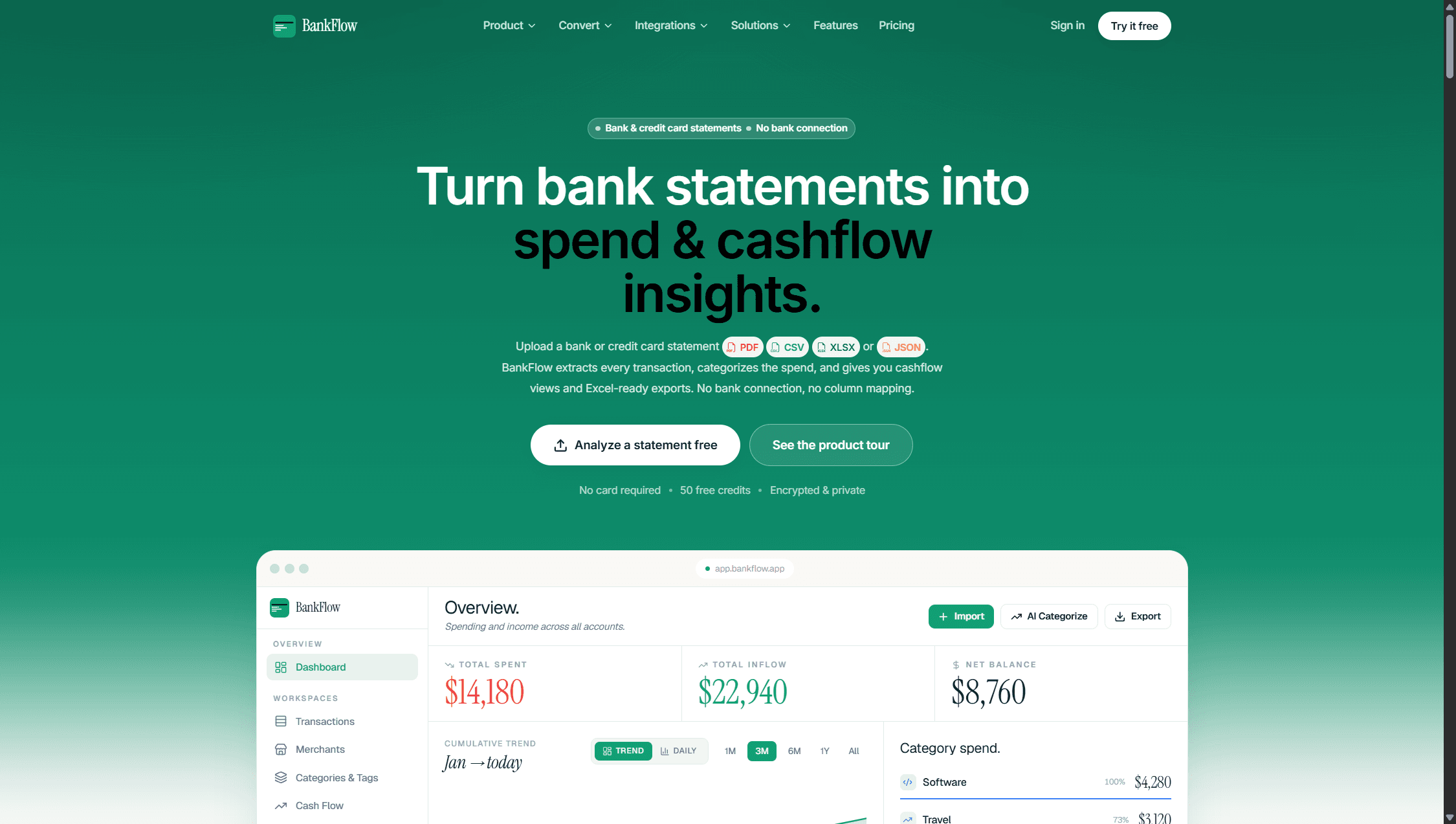 BankFlow screenshot 1