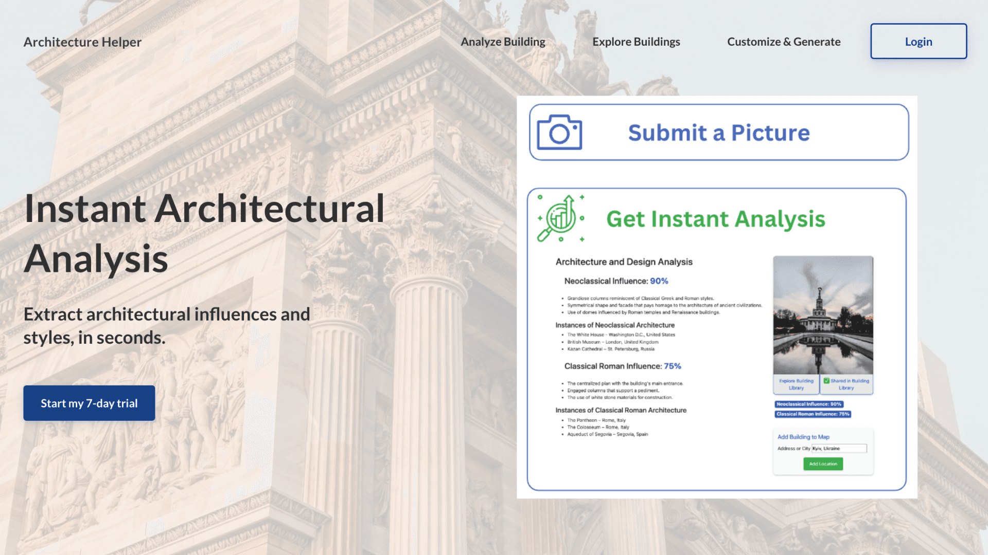 Architecture Helper screenshot 1