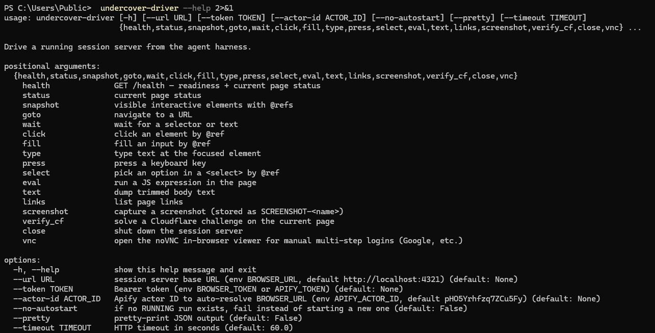 Stealth Browser Agent screenshot 1