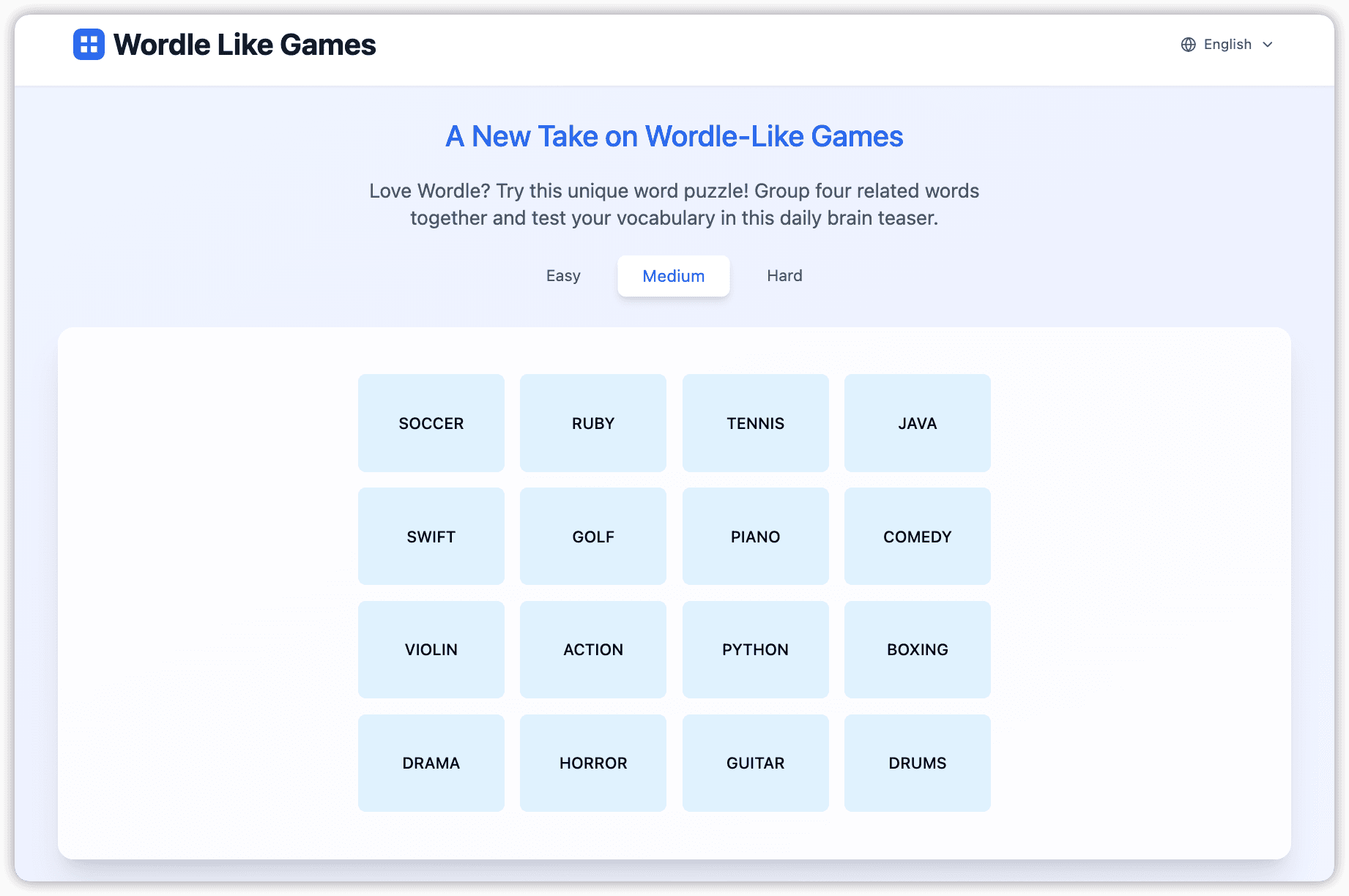 Related Words screenshot 1