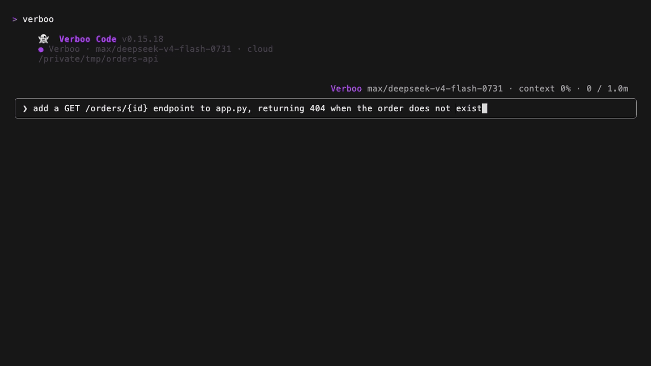 Verboo Code screenshot 1