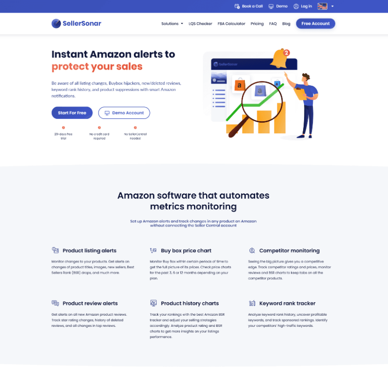 SellerSonar screenshot 1