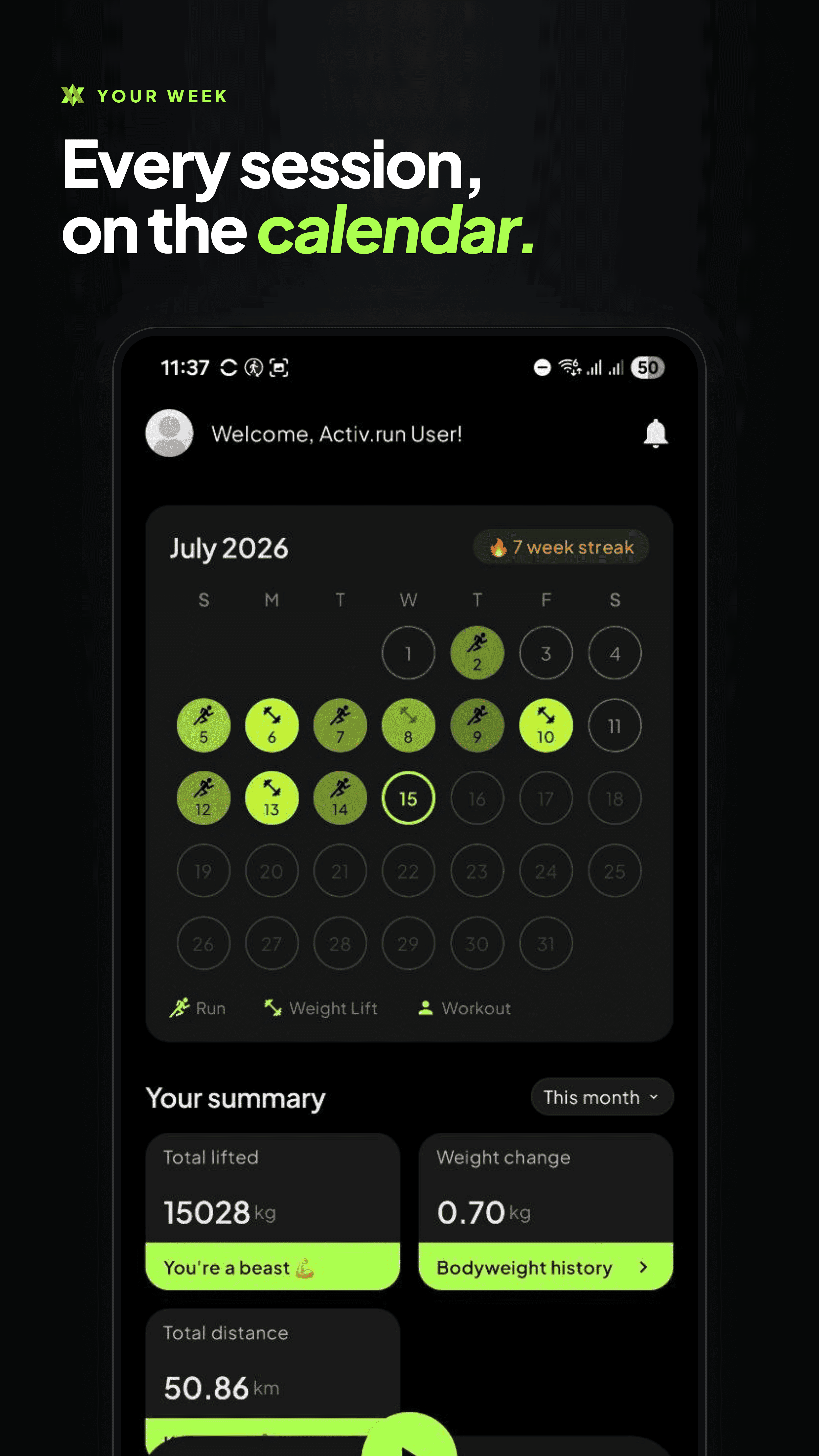 Activ.run screenshot 1