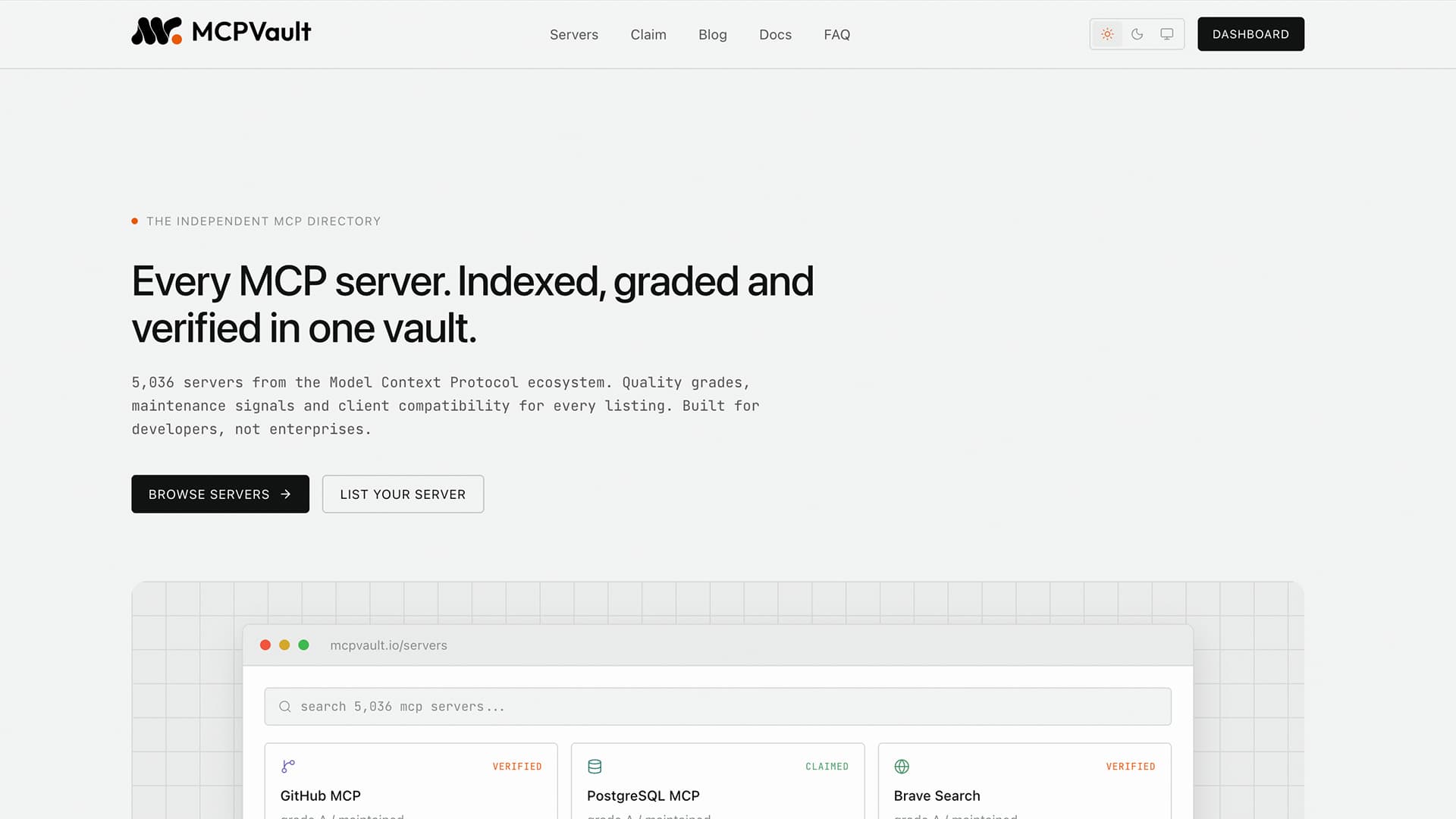 MCPVault screenshot 1
