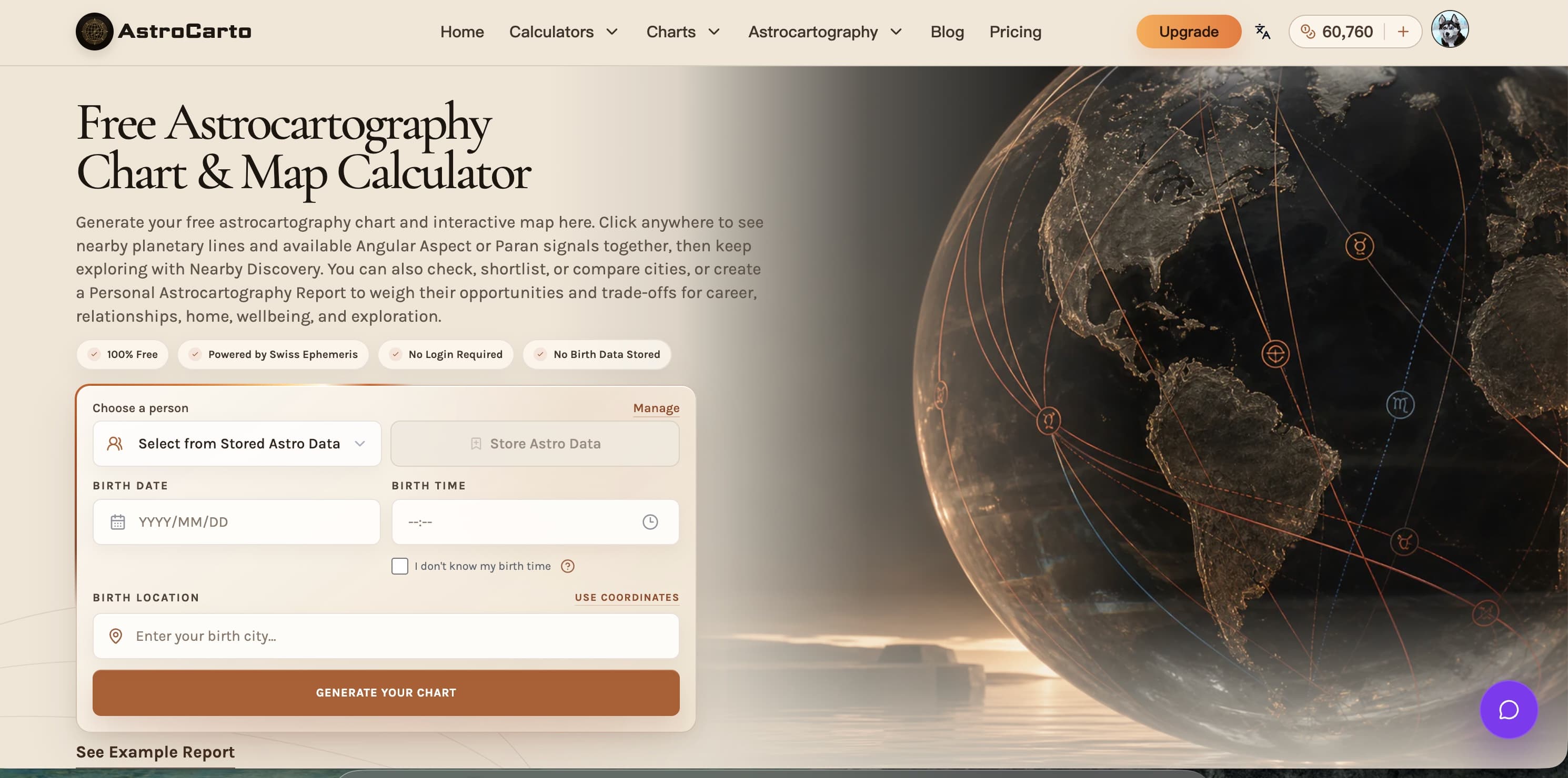 AstroCarto screenshot 1