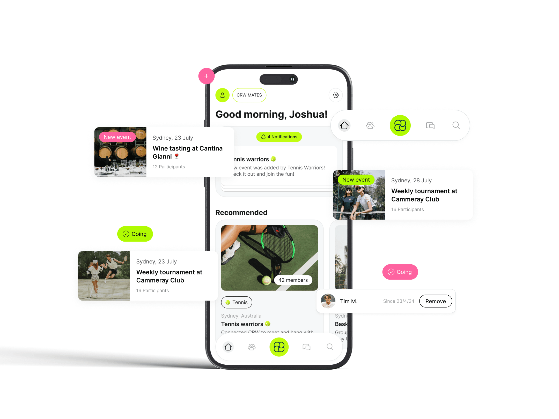 CRW - The Group Connection App screenshot 1