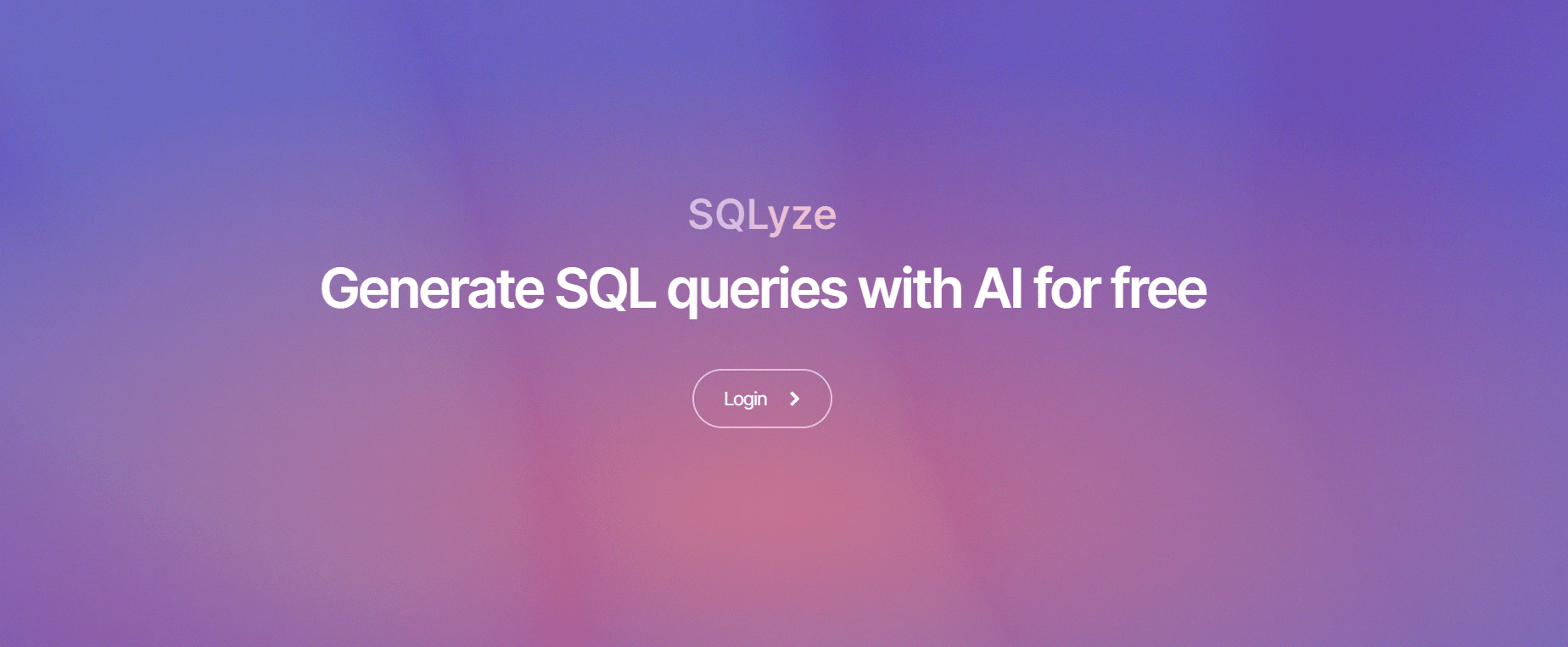 SQLyze screenshot 1