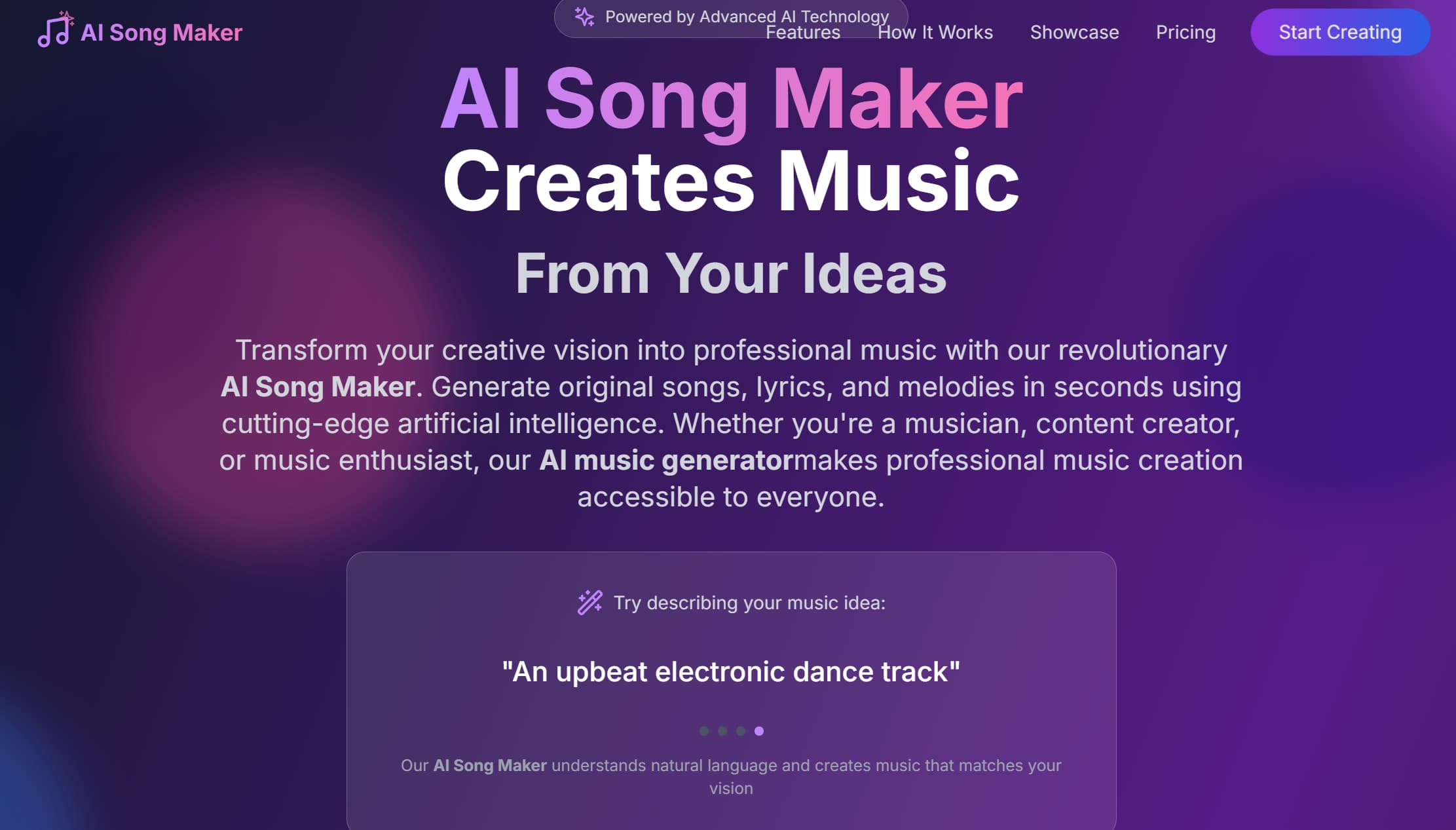 AI Song Maker screenshot 1