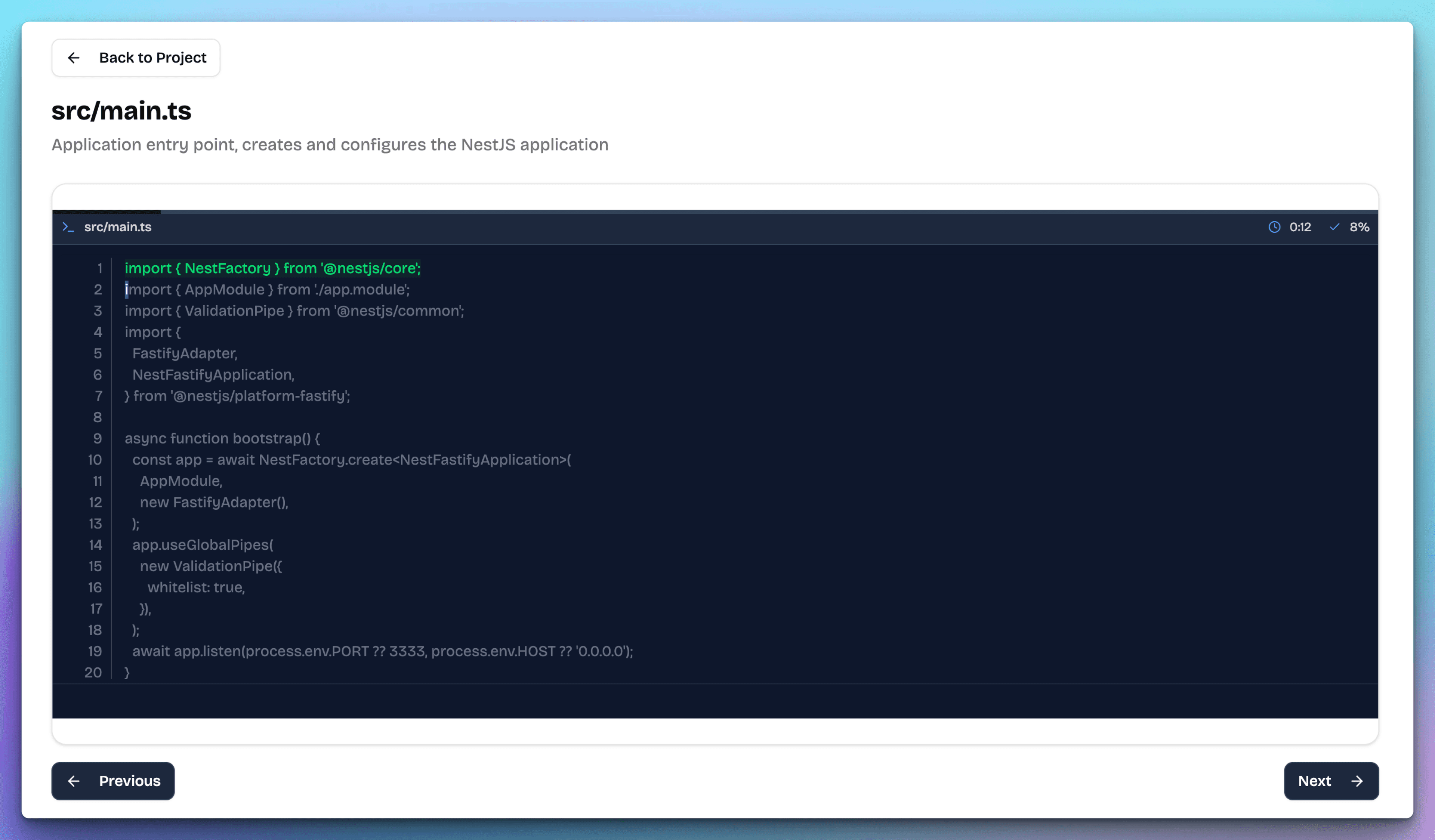 JustCodeIt screenshot 1