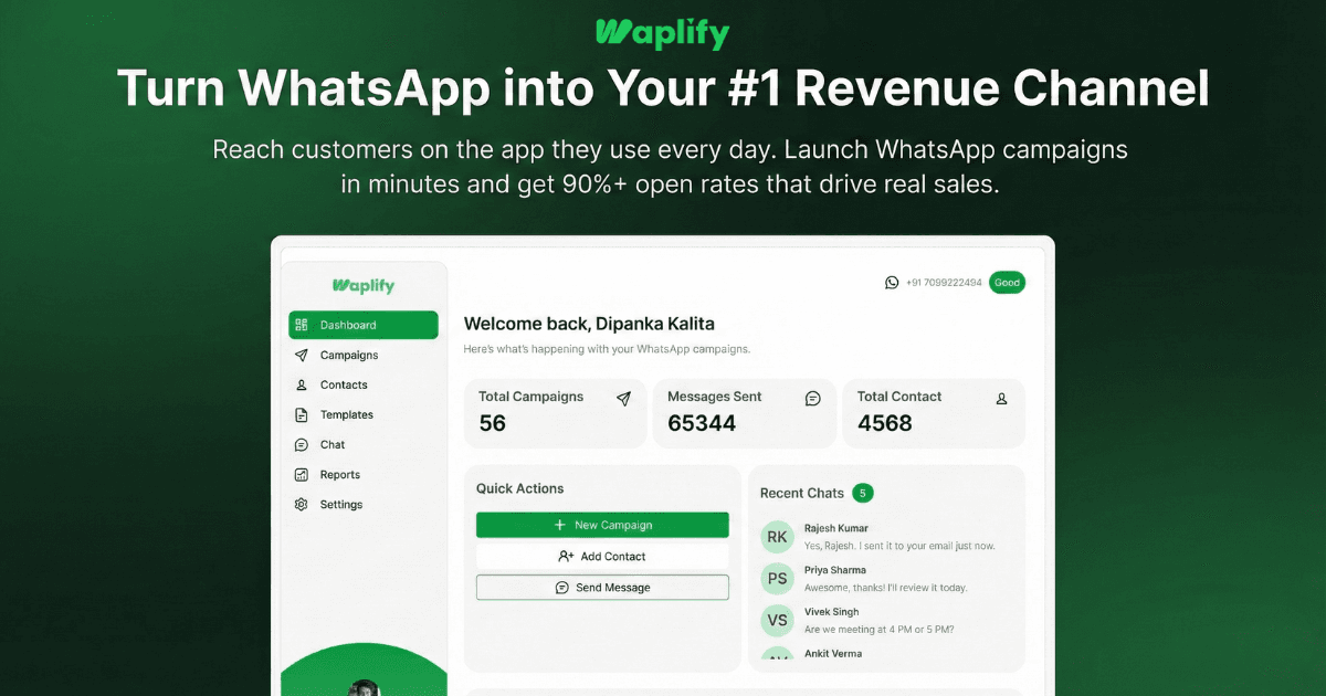 Waplify screenshot 1