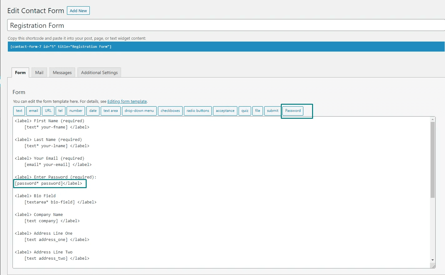User Registration Using Contact Form 7 P screenshot 1