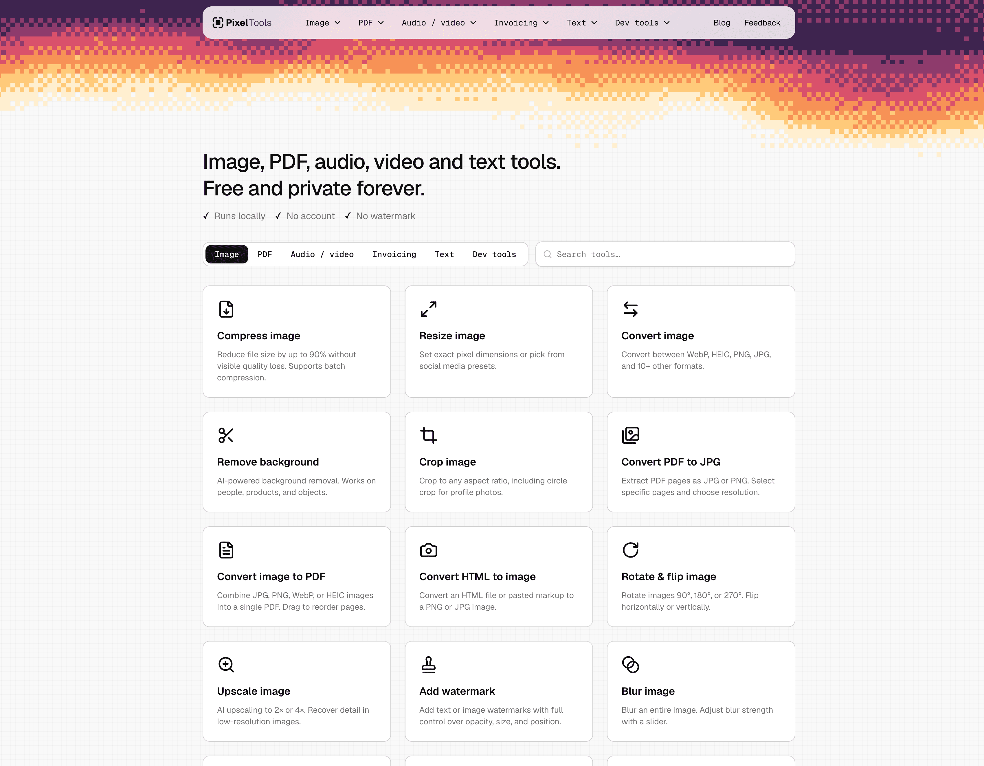 Pixeltools screenshot 1