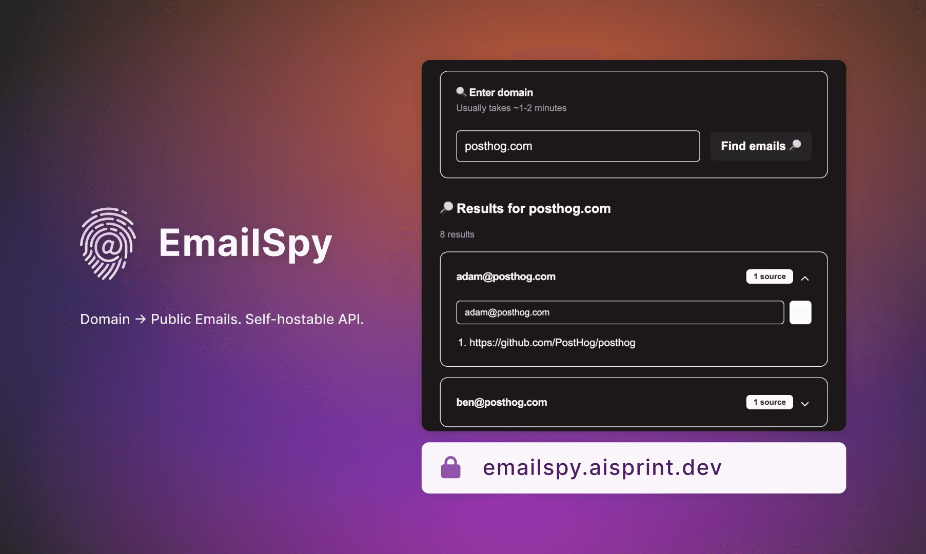 EmailSpy screenshot 1