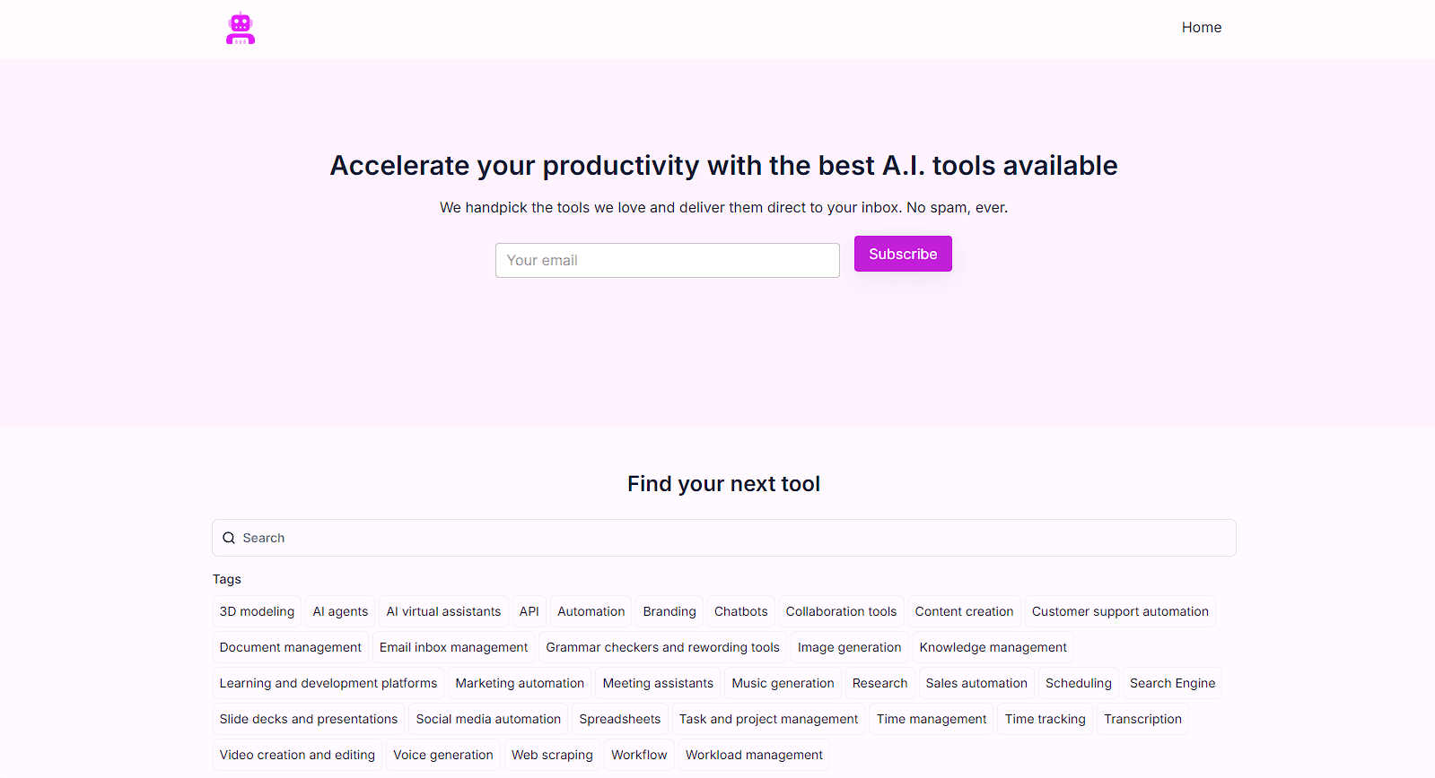 AI Productivity Tool Kit screenshot 1