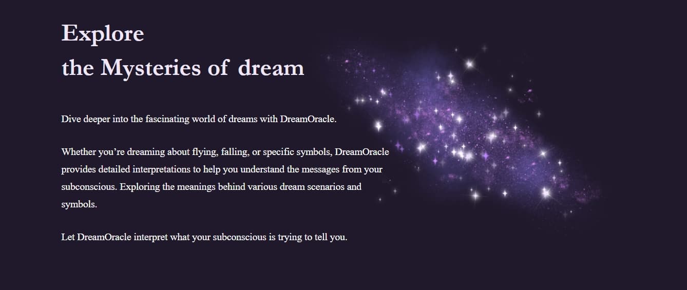 DreamOracle screenshot 1