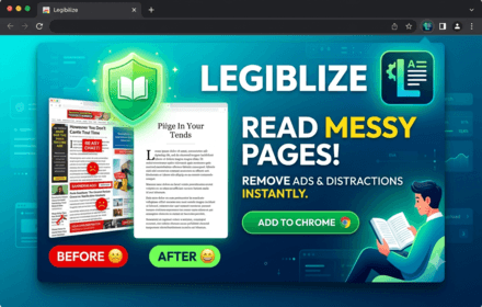 Legibilize screenshot 1