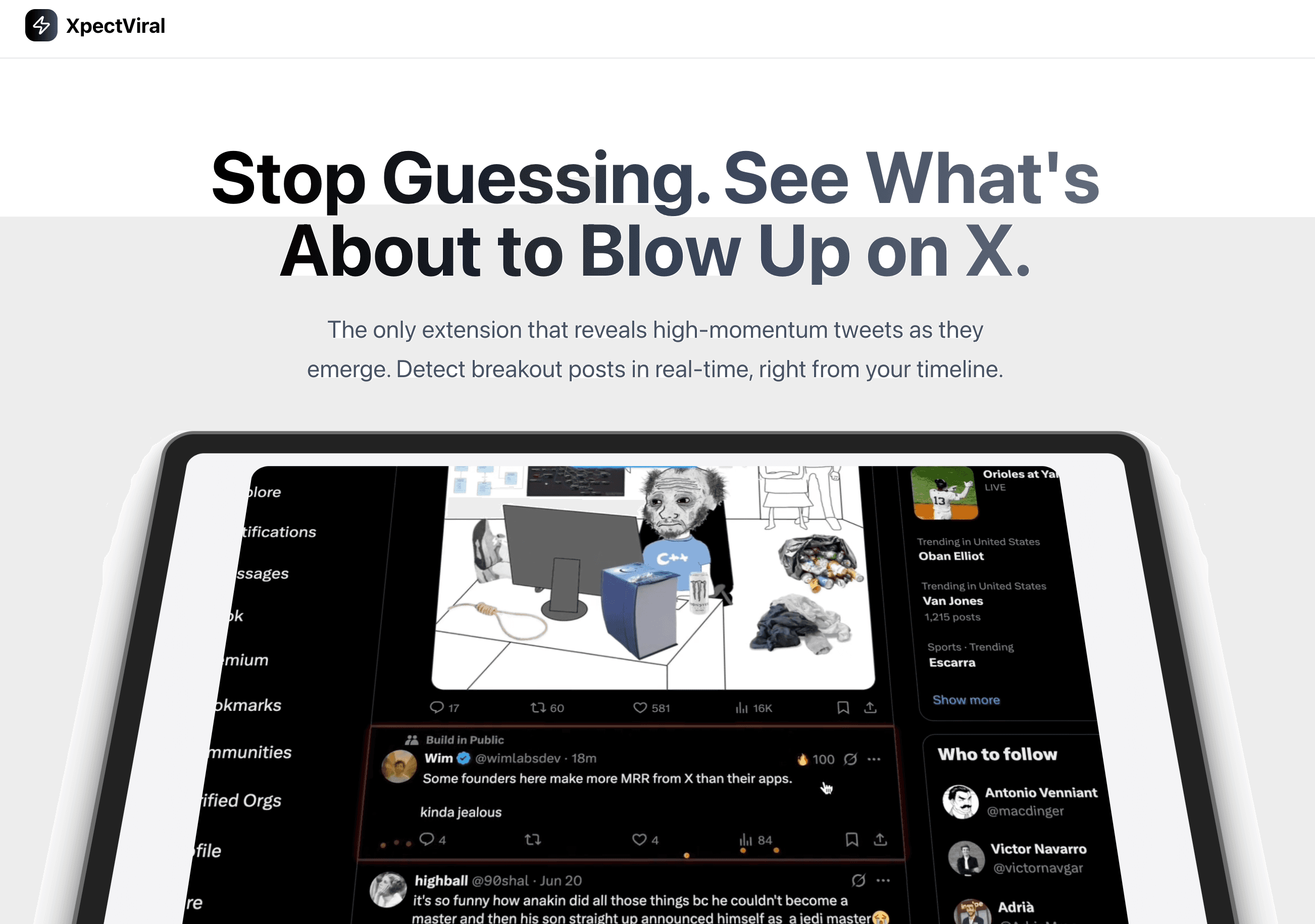 XpectViral screenshot 1
