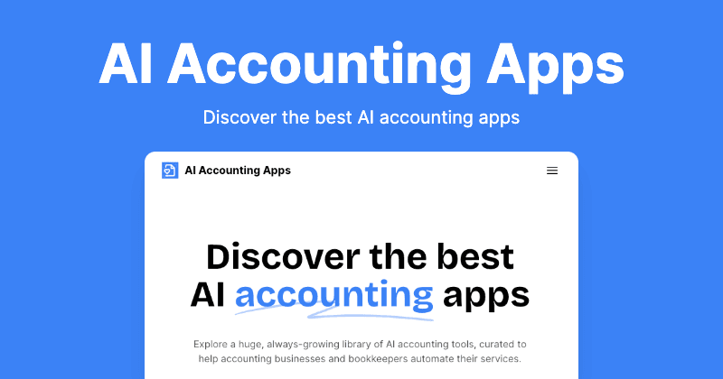 AI Accounting Apps screenshot 1