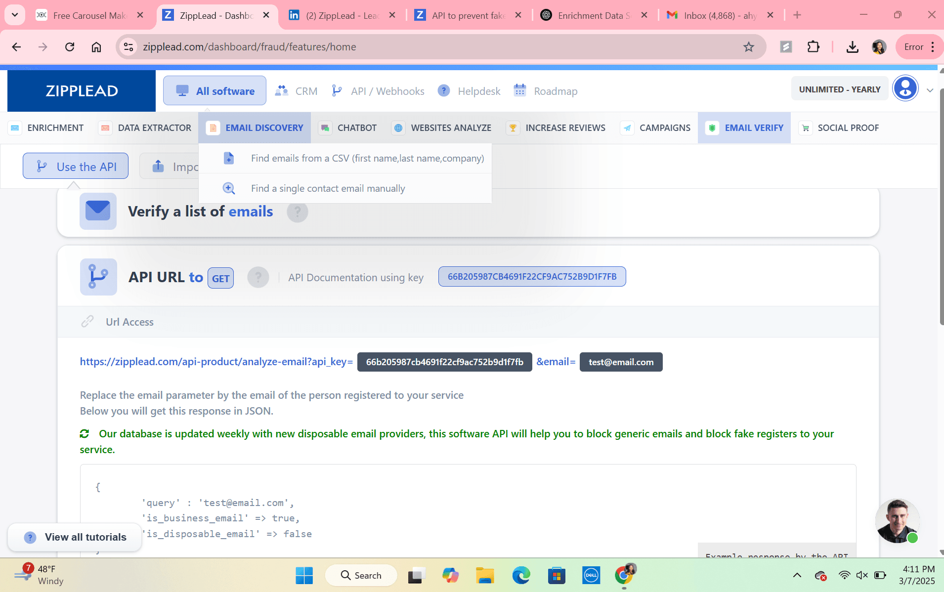 Zipplead screenshot 1