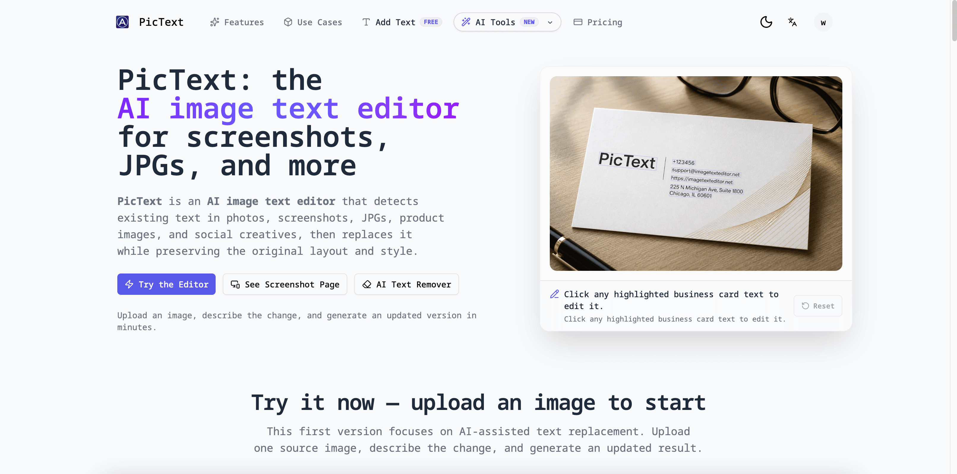 PicText - Image Text Editor screenshot 1