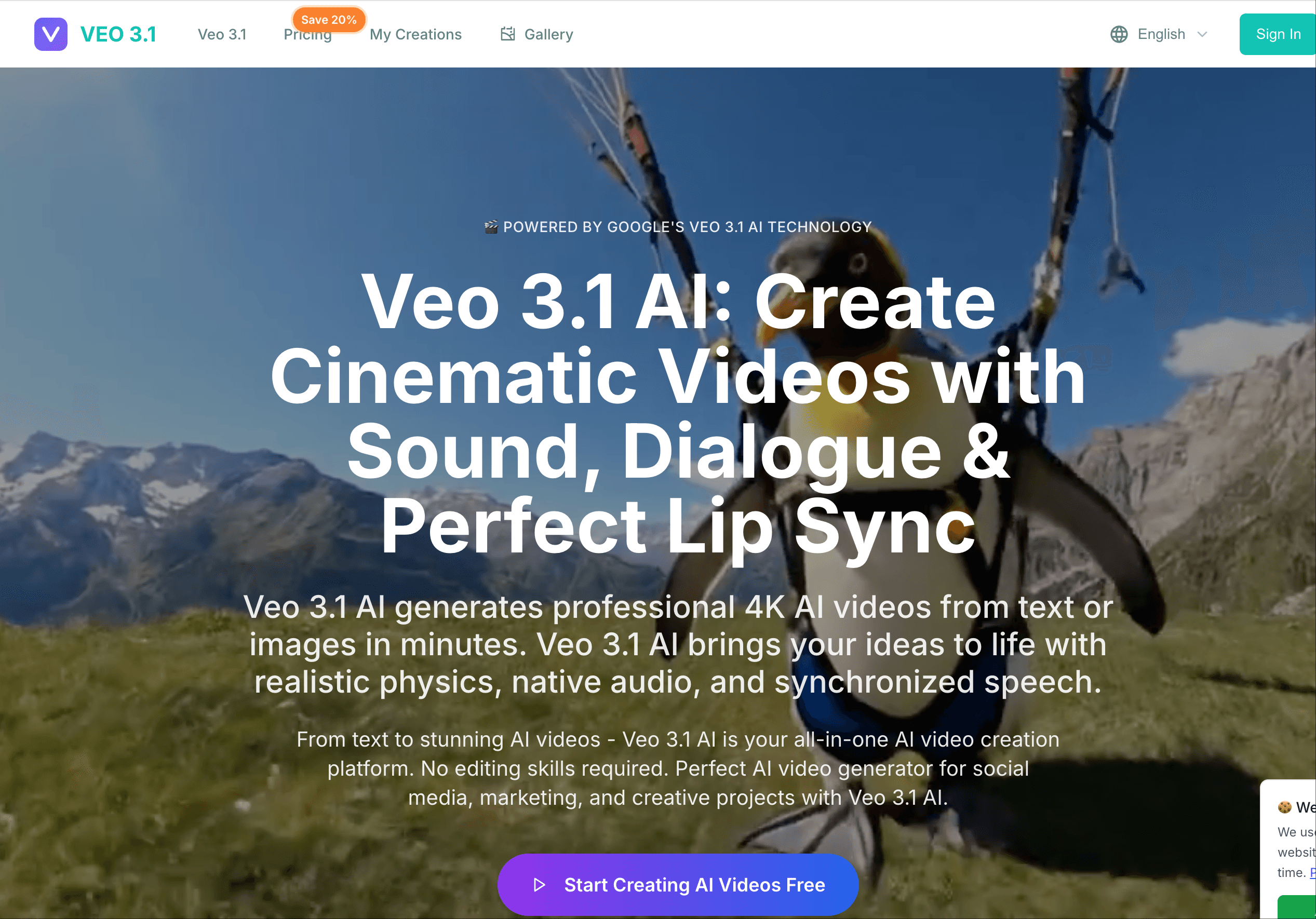 veo 3.1 screenshot 1