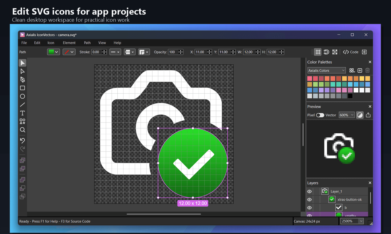 Axialis IconVectors screenshot 1