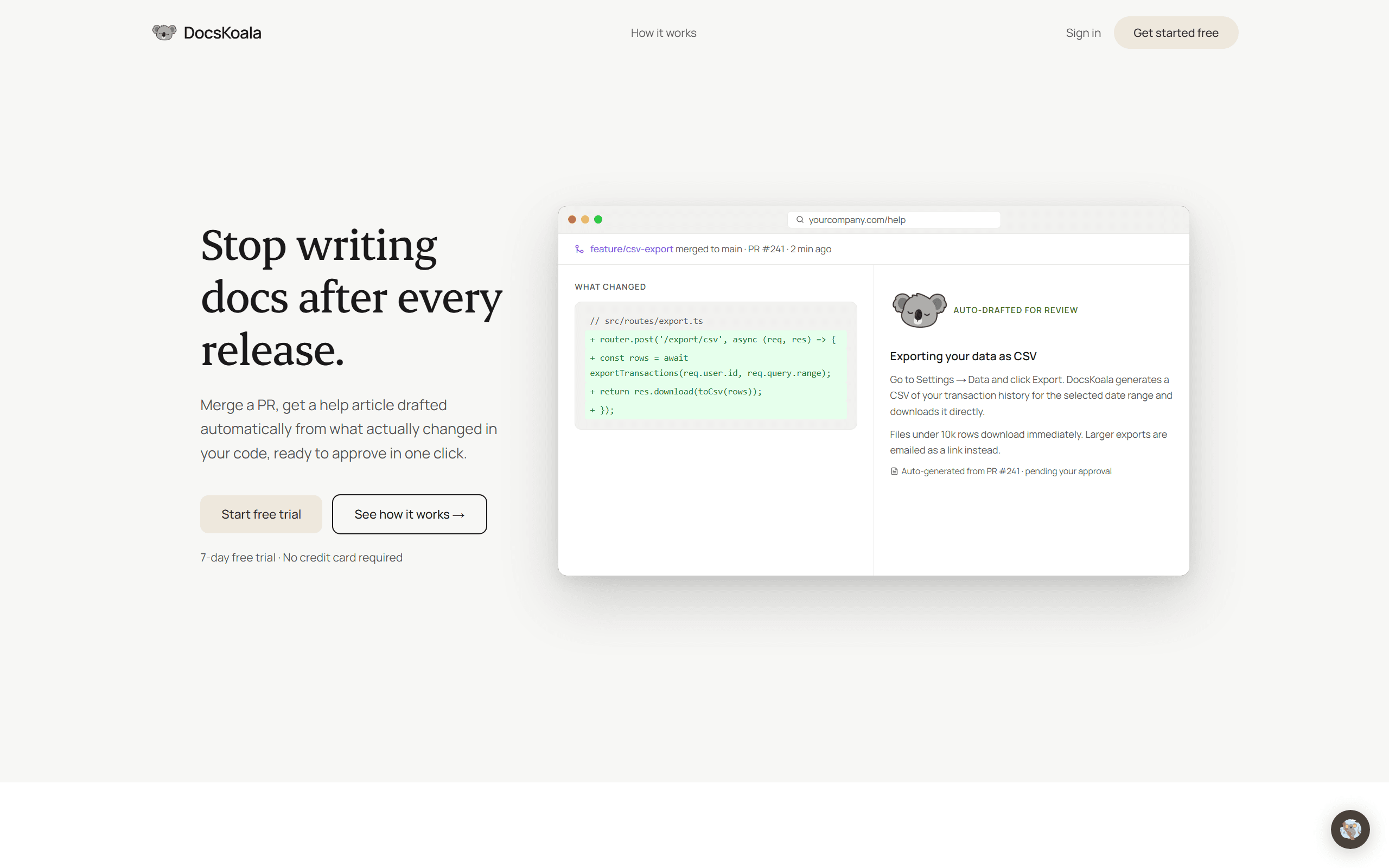 DocsKoala screenshot 1