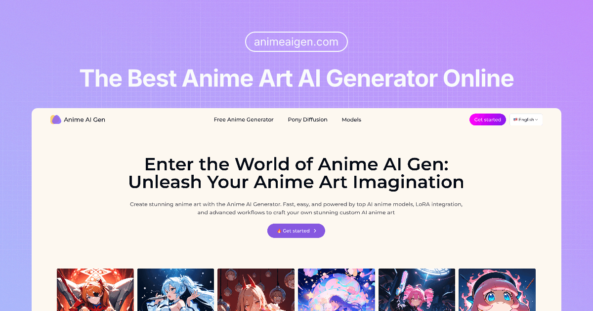 Anime AI Generator screenshot 1