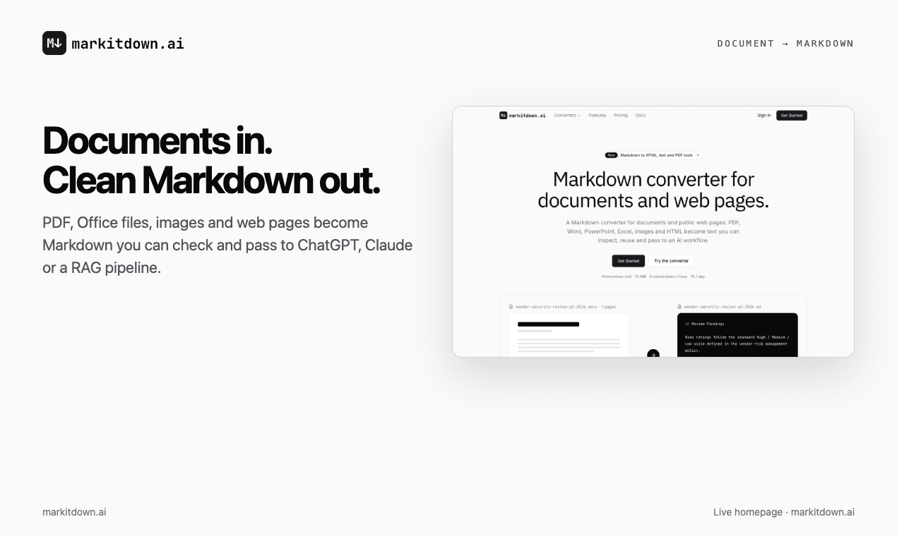 markitdown.ai screenshot 1