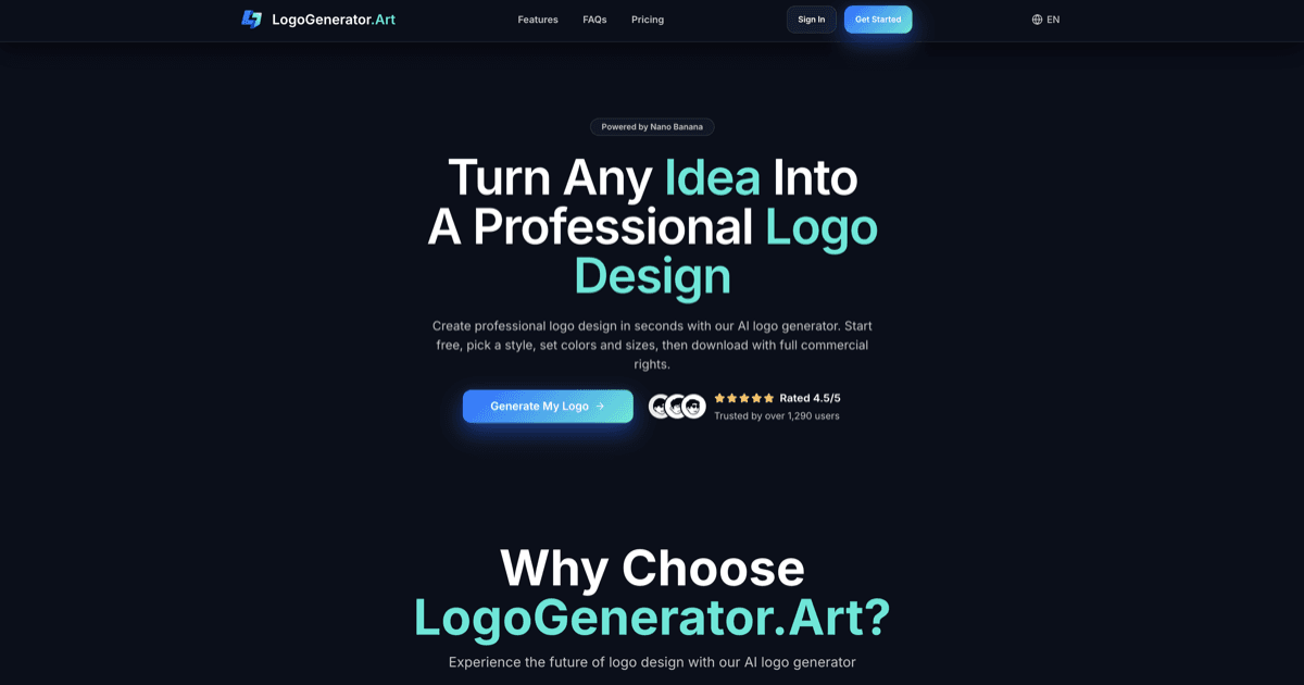 LogoGenerator.Art screenshot 1