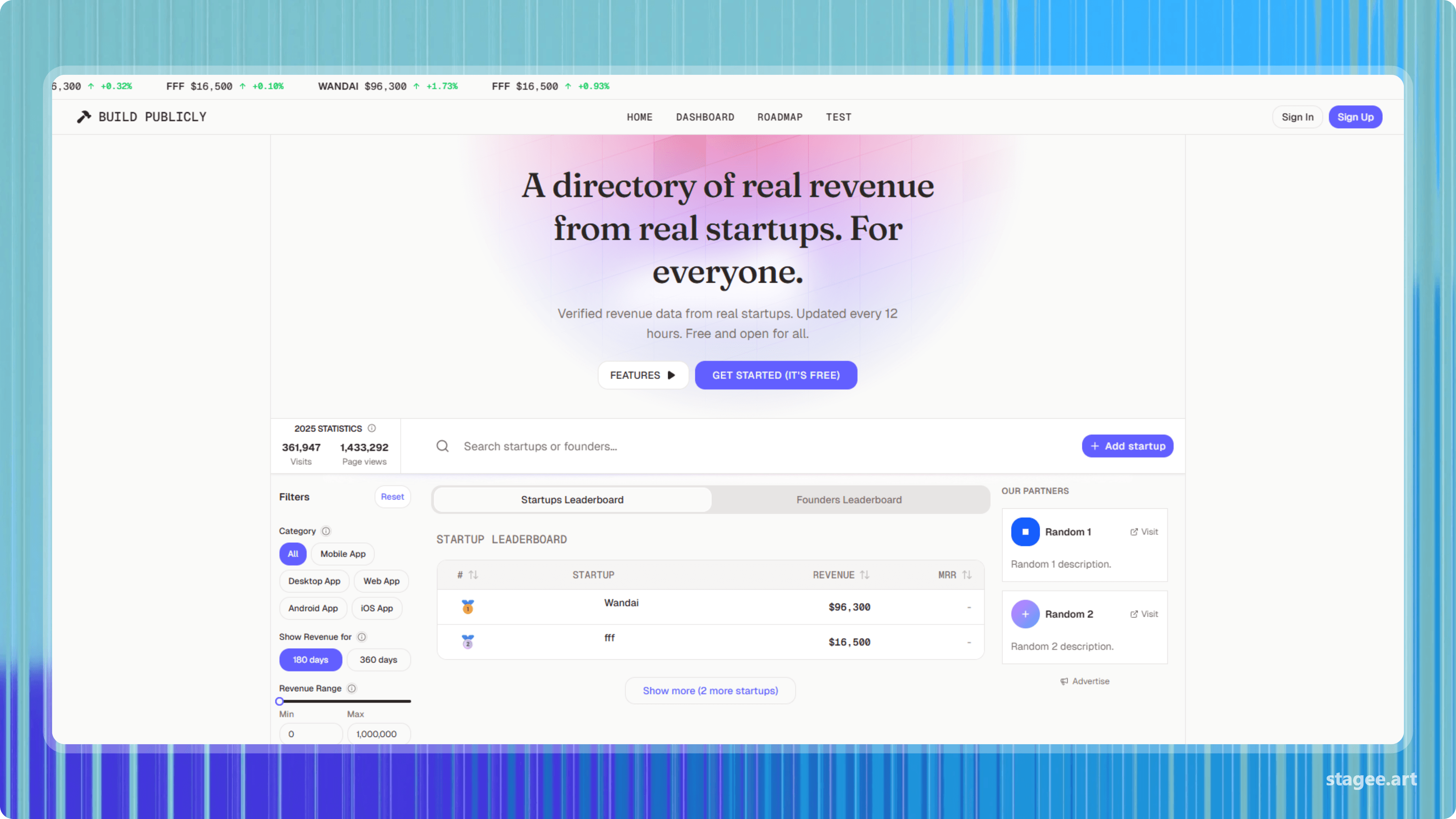 Build Publicly screenshot 1