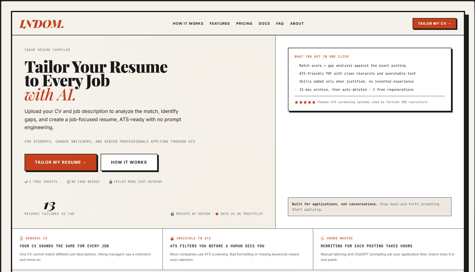 Indom screenshot 1