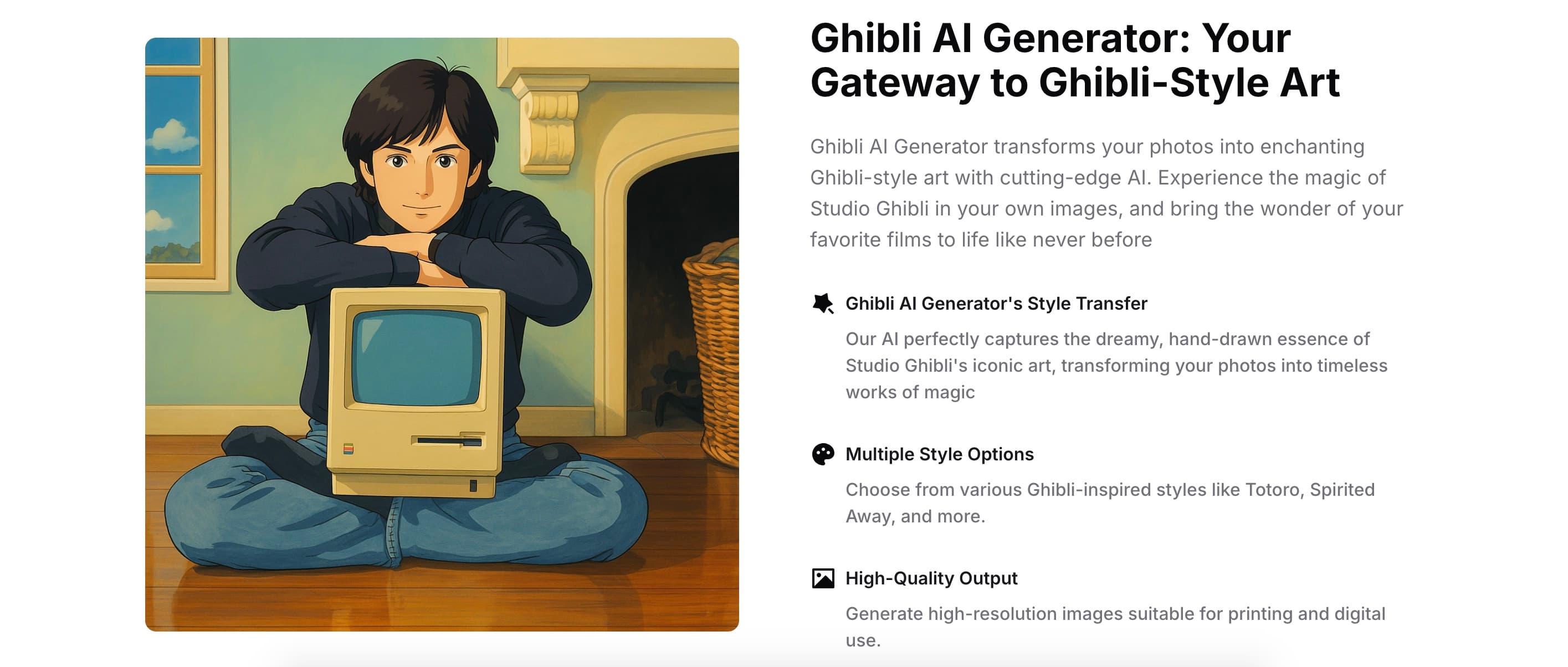 Ghibli AI screenshot 1