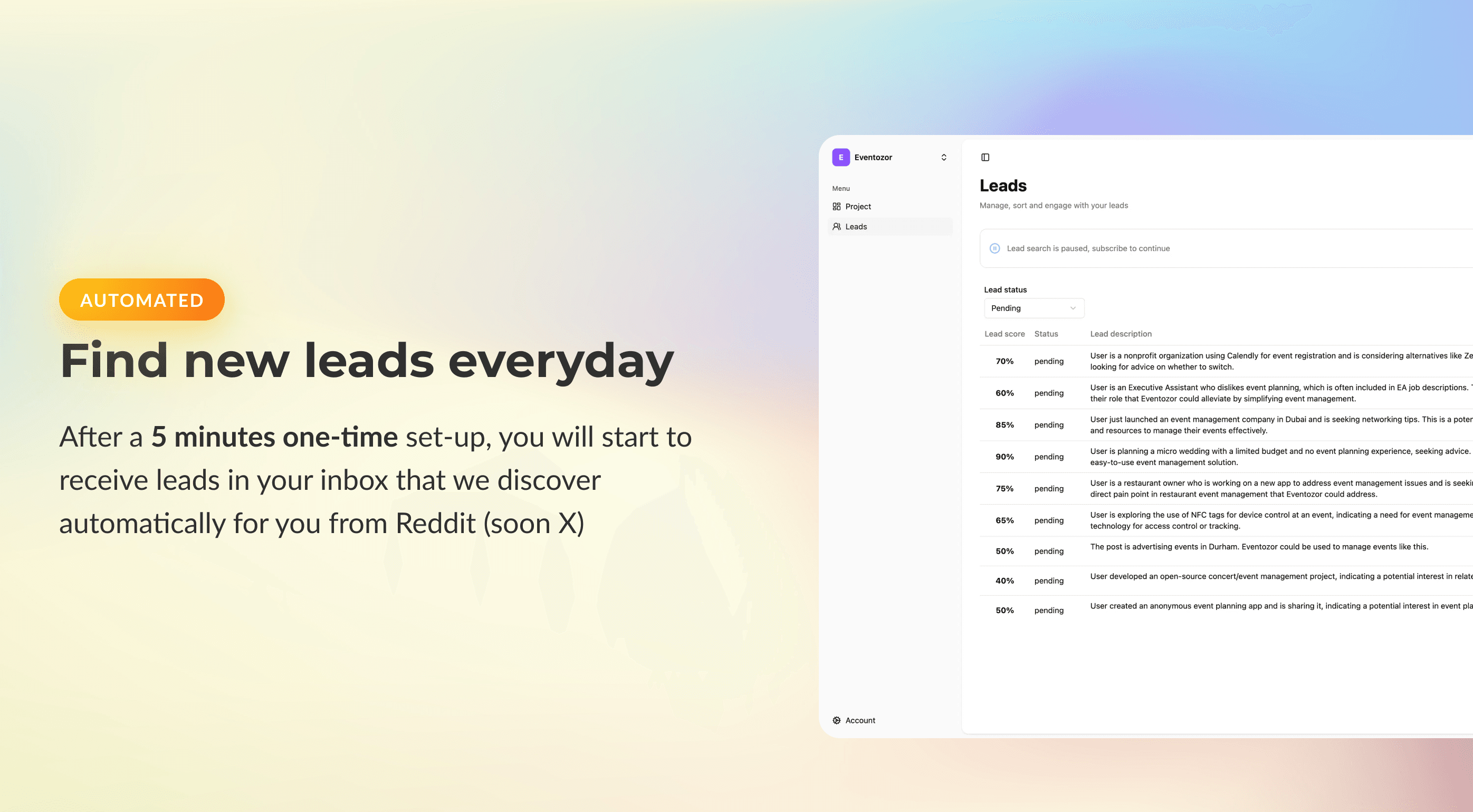 Findcustomersfast screenshot 1