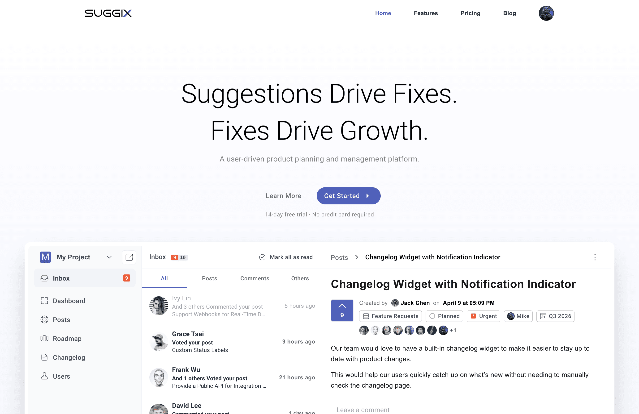 Suggix screenshot 1