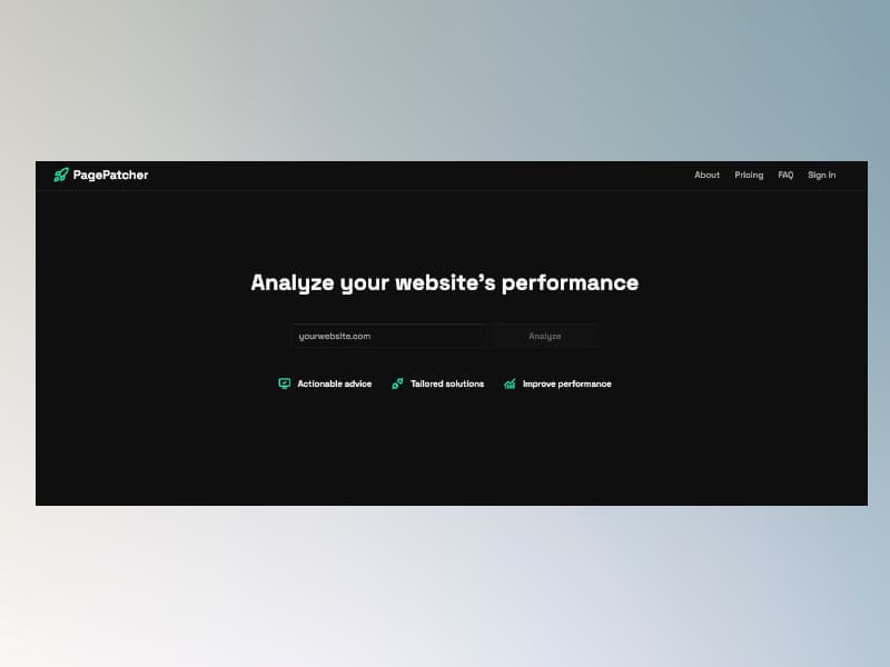 PagePatcher screenshot 1