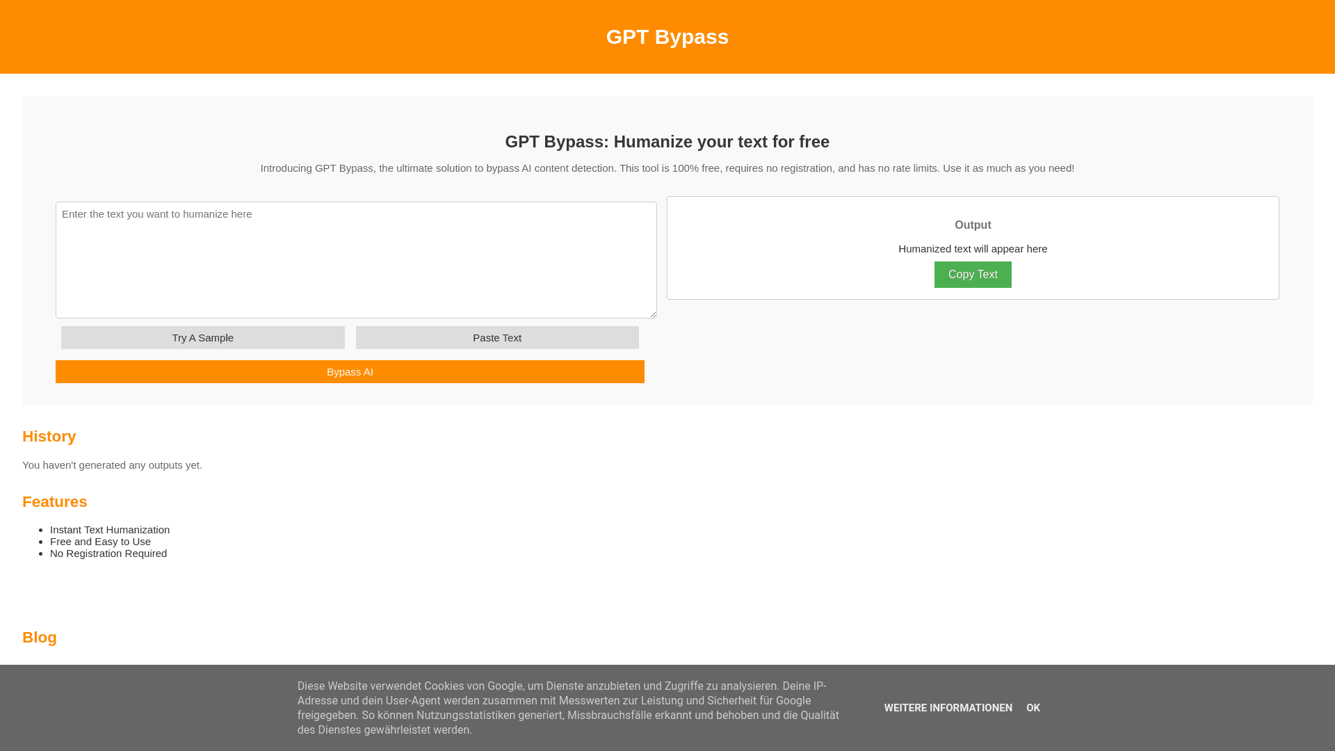 GPT Bypass screenshot 1