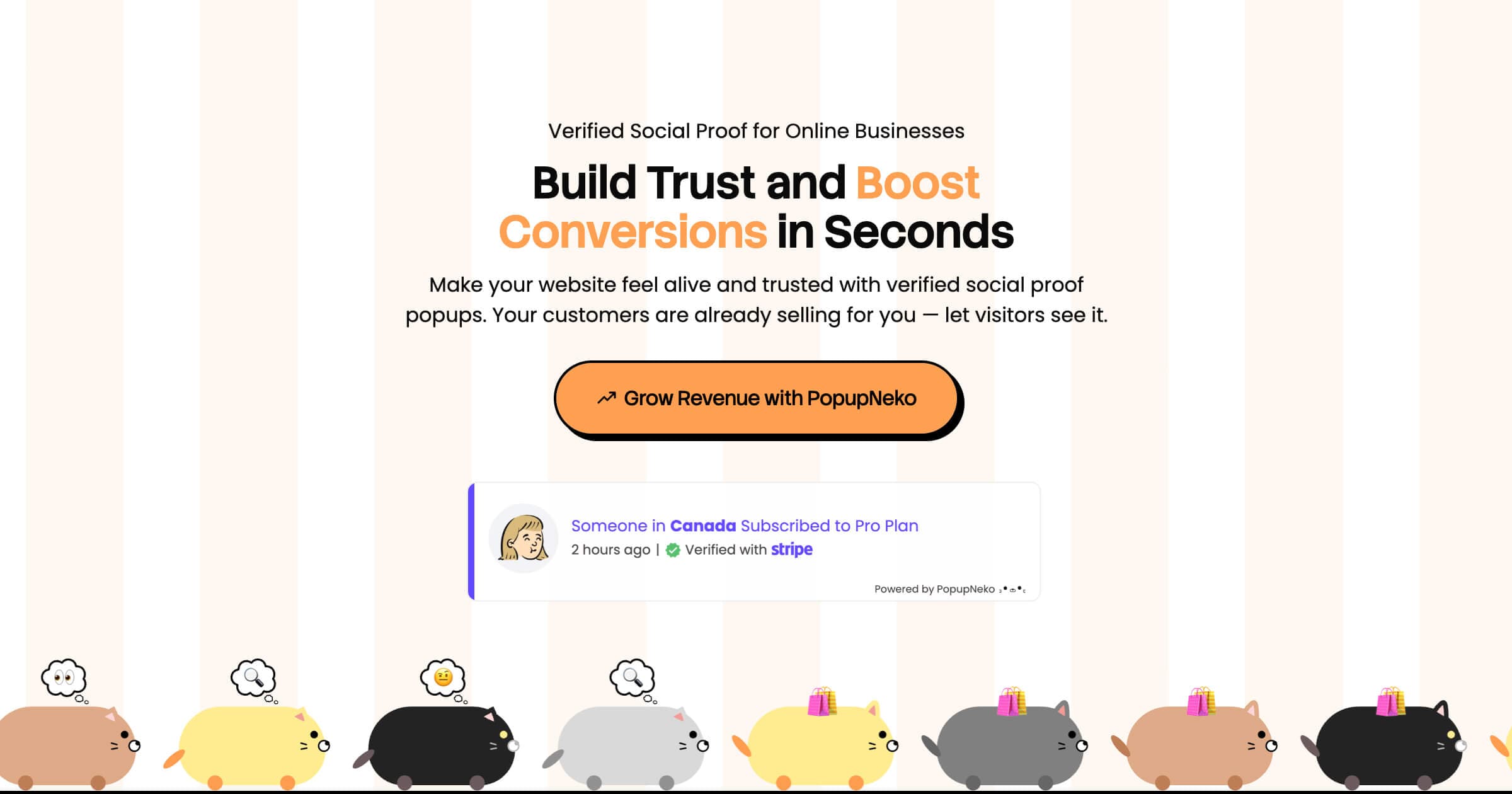 PopupNeko screenshot 1