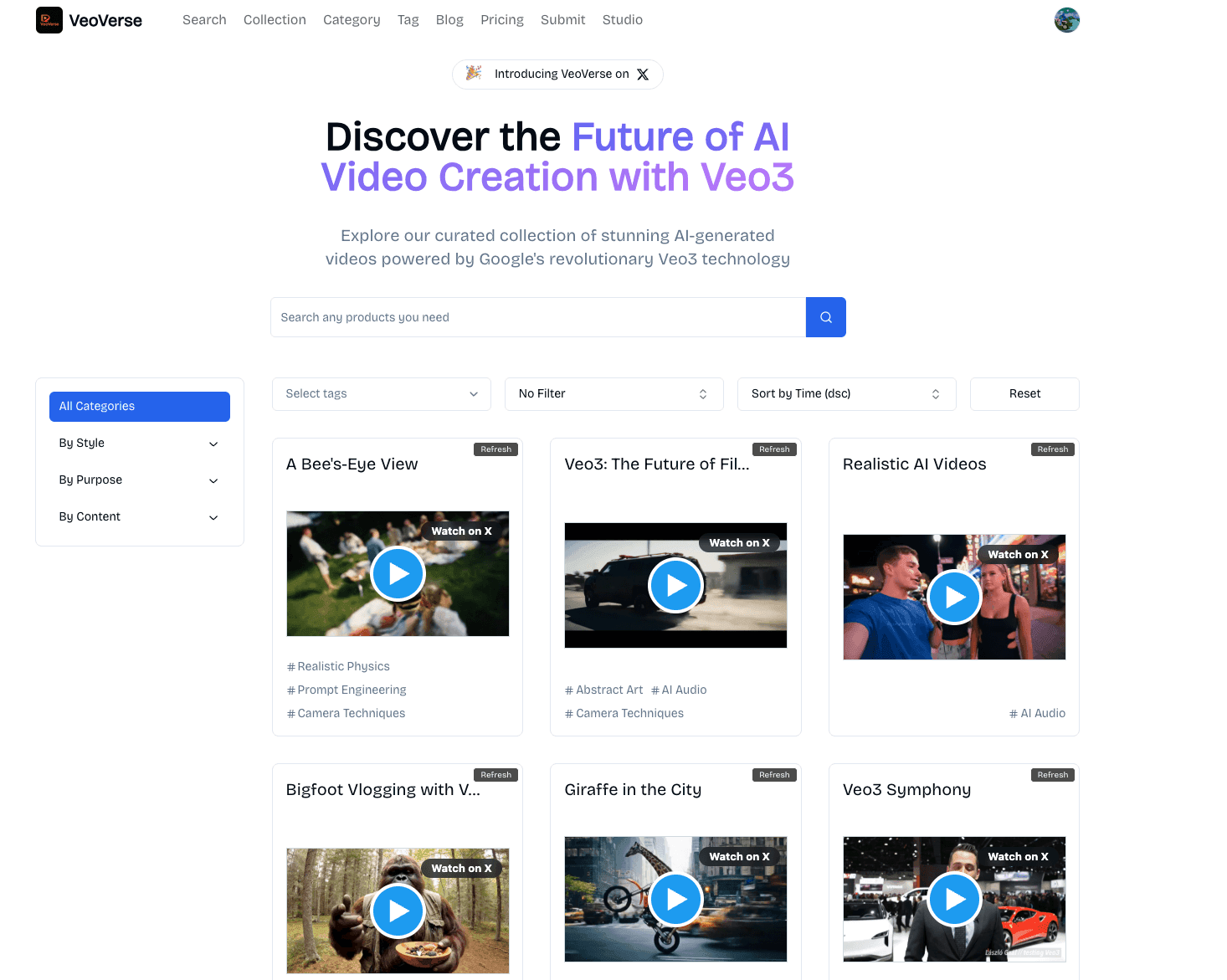 VeoVerse screenshot 1